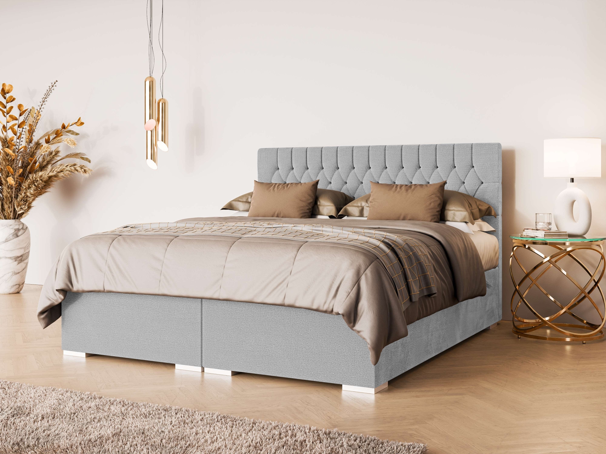 Home affaire Polsterbett "ALIY mit Matratze und Topper, in 3 Breiten (140, günstig online kaufen