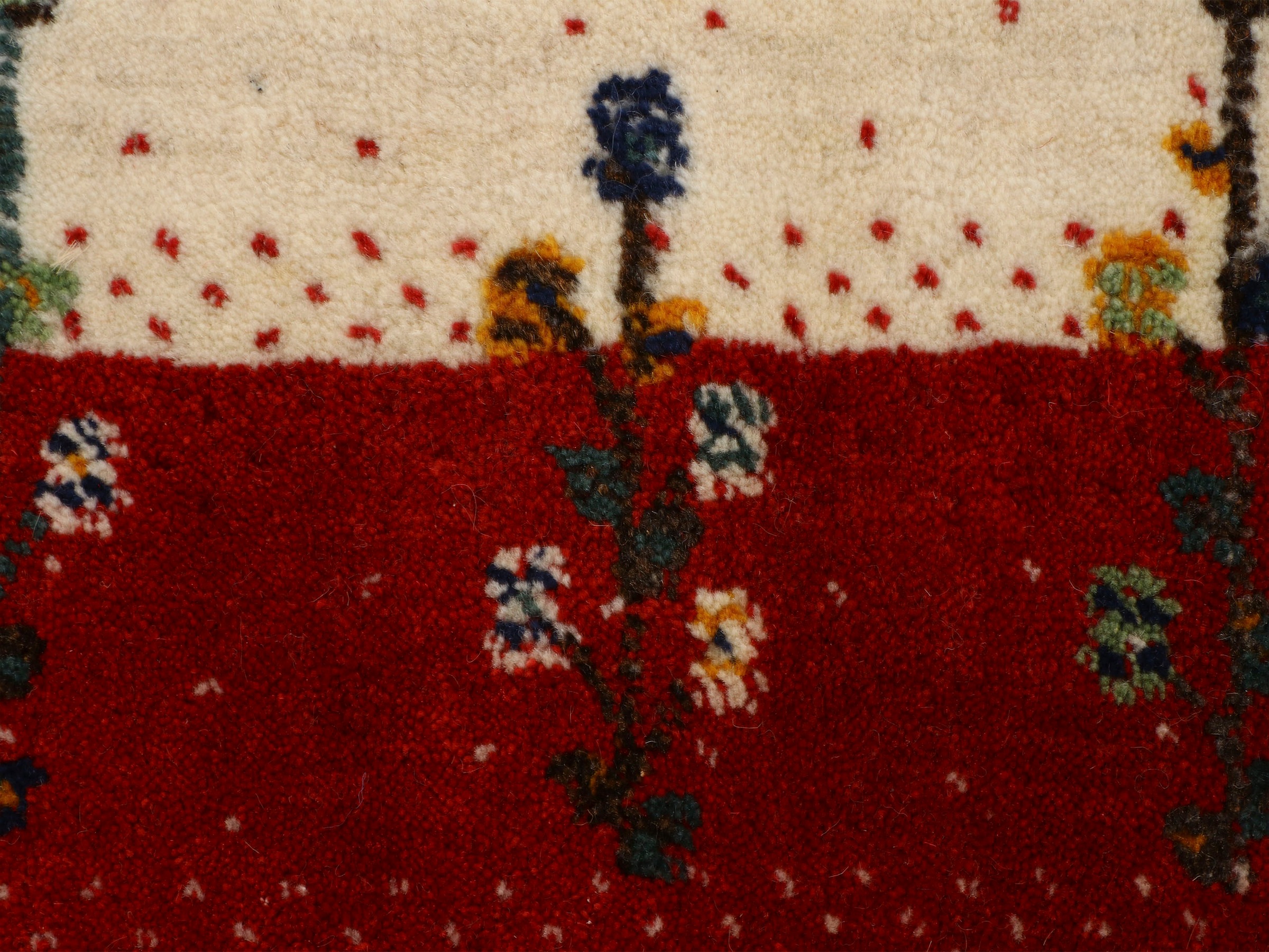 carpetfine Wollteppich »Gabbeh Loom Lori«, rechteckig, reine Wolle, sehr weicher Flor, Wohnzimmer