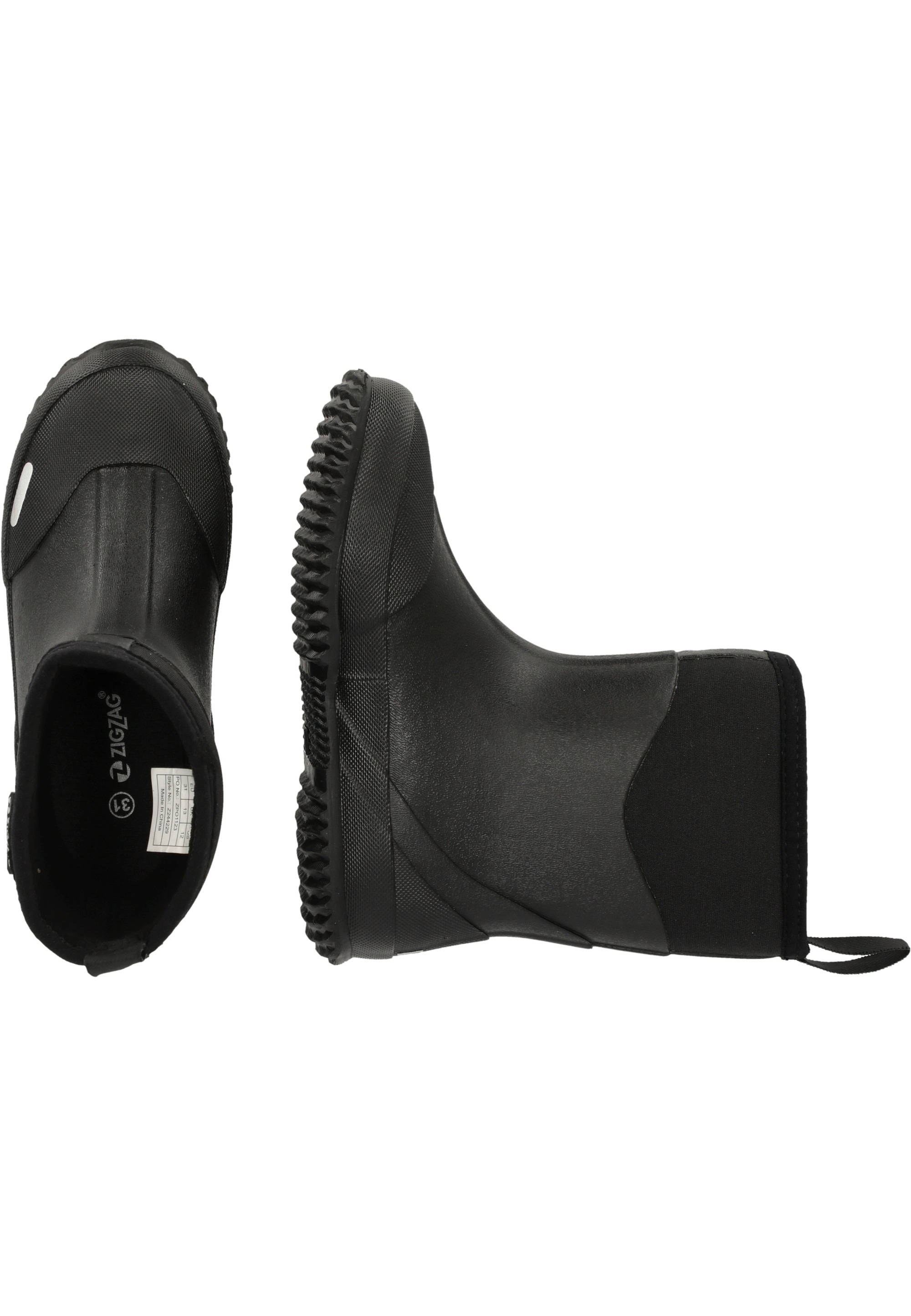 ZIGZAG Gummistiefel »Neopren Rubber Boot«, mit griffiger Allwetter-Sohle