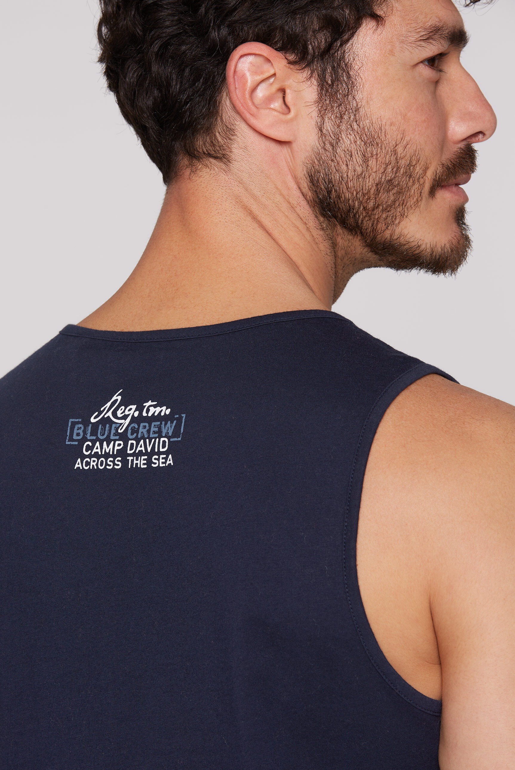 CAMP DAVID Tanktop, aus Baumwolle