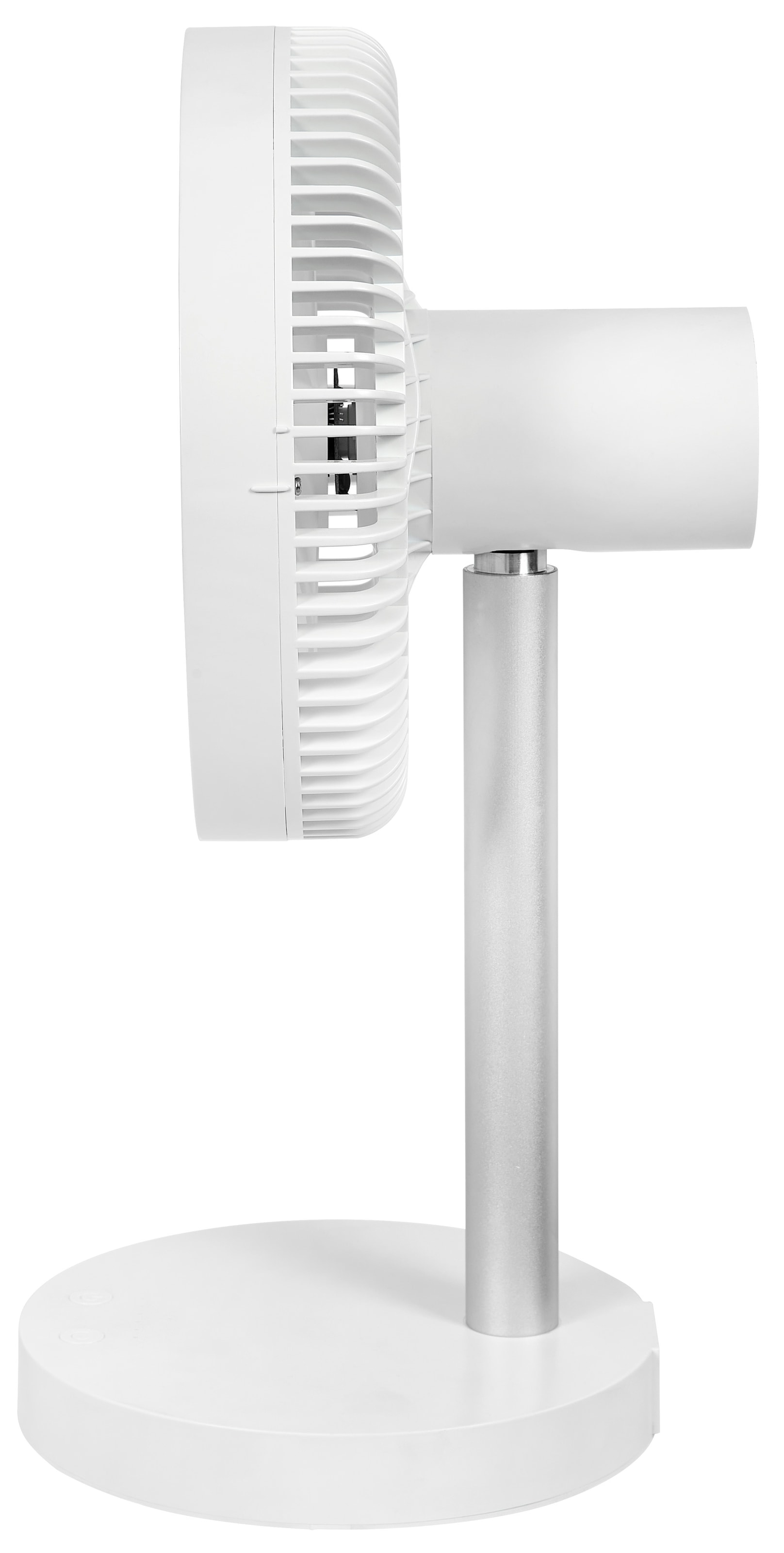 Gutfels Tischventilator »»VENTI 3020 R««, 20 cm Durchmesser, bis zu 10 h Akkulaufzeit, Ø 20 cm, 4 Stufen, leise, modernes Design