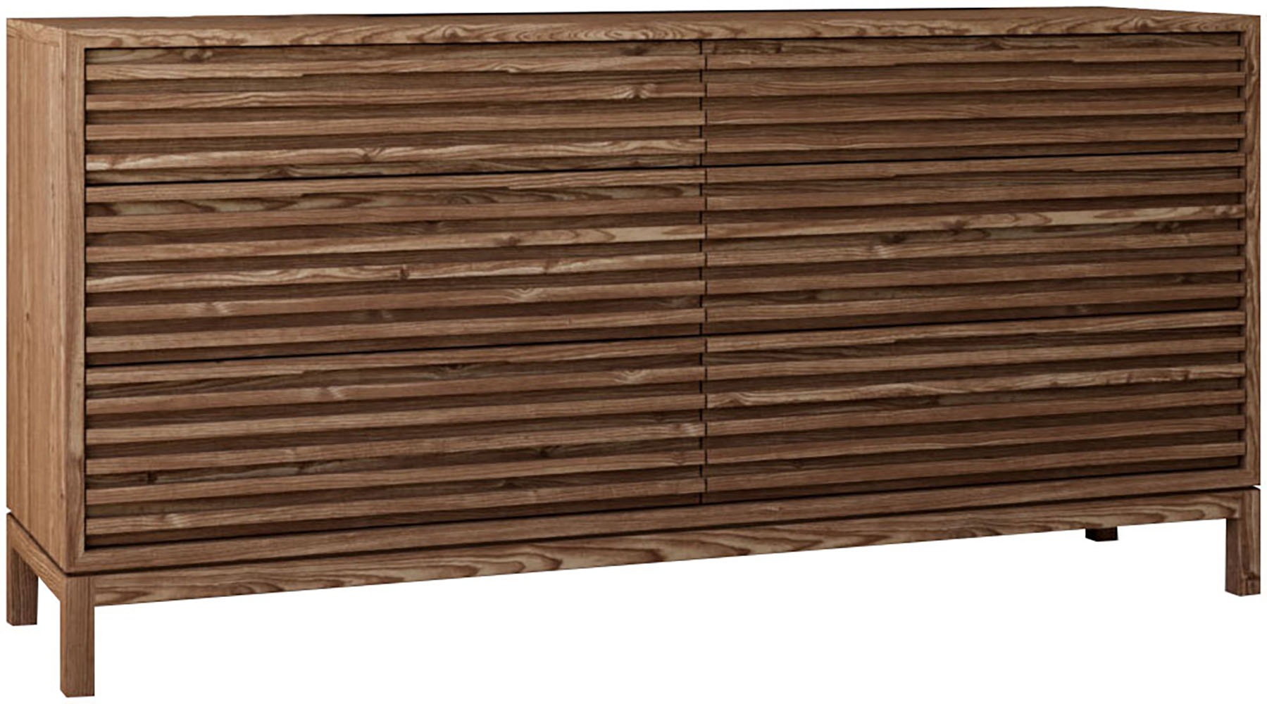 andas Kommode »Tanner Kommode aus Eschenholz mit sechs Schubladen« 1 Stk. tlg.