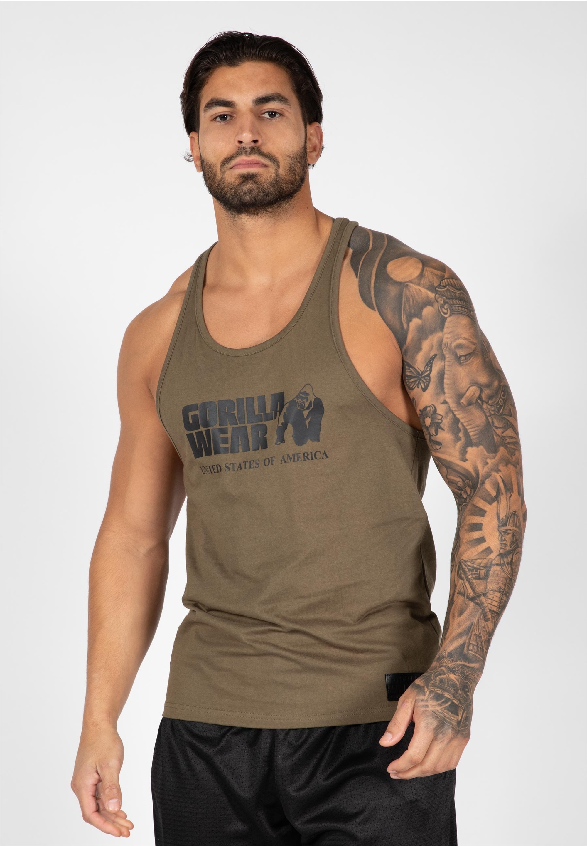 Gorilla Wear Funktionsshirt, mit großem Marken-Frontprint