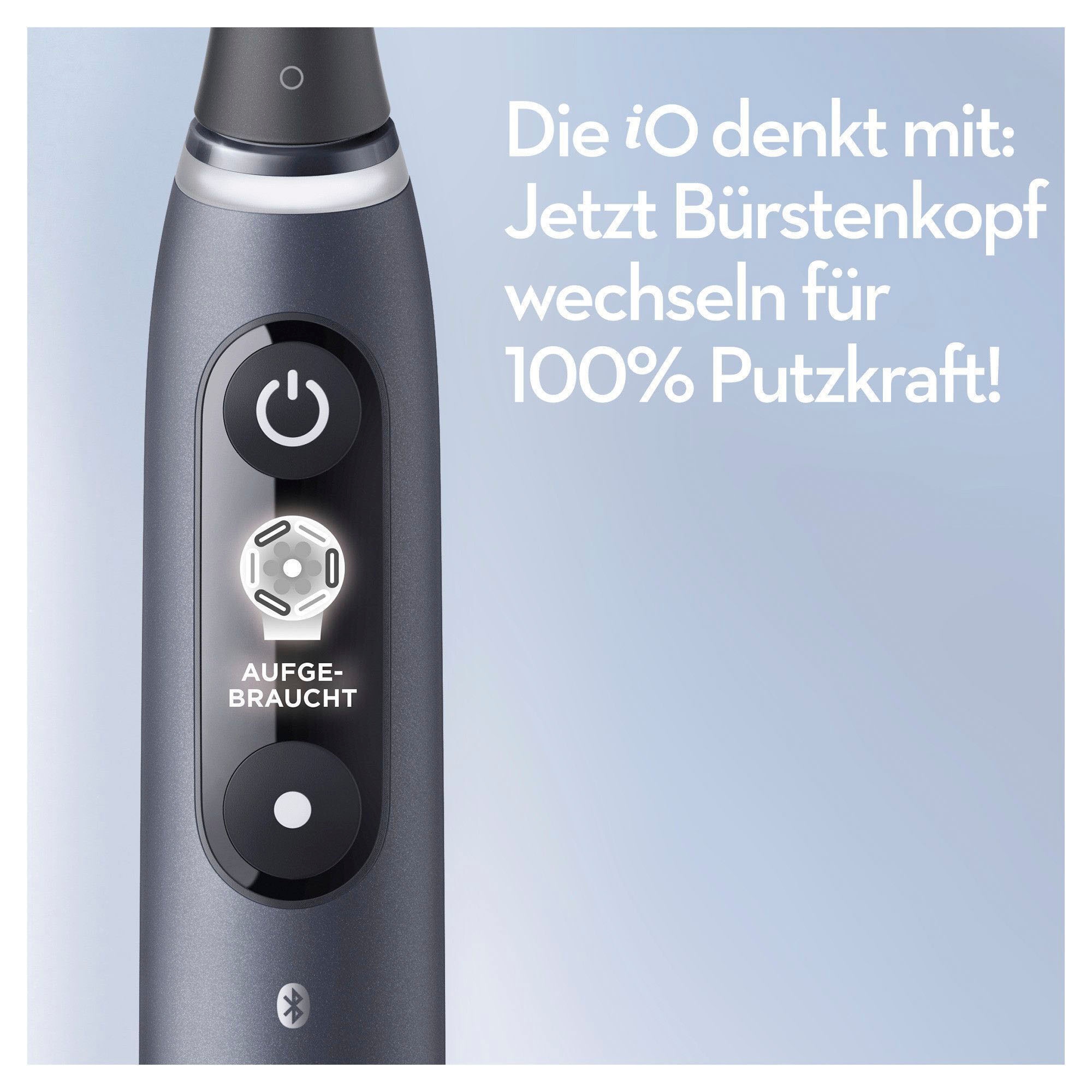 Oral B Elektrische St. 7«, Aufsteckbürsten, BAUR Zahnbürste »iO 5 3 Putzmodi 