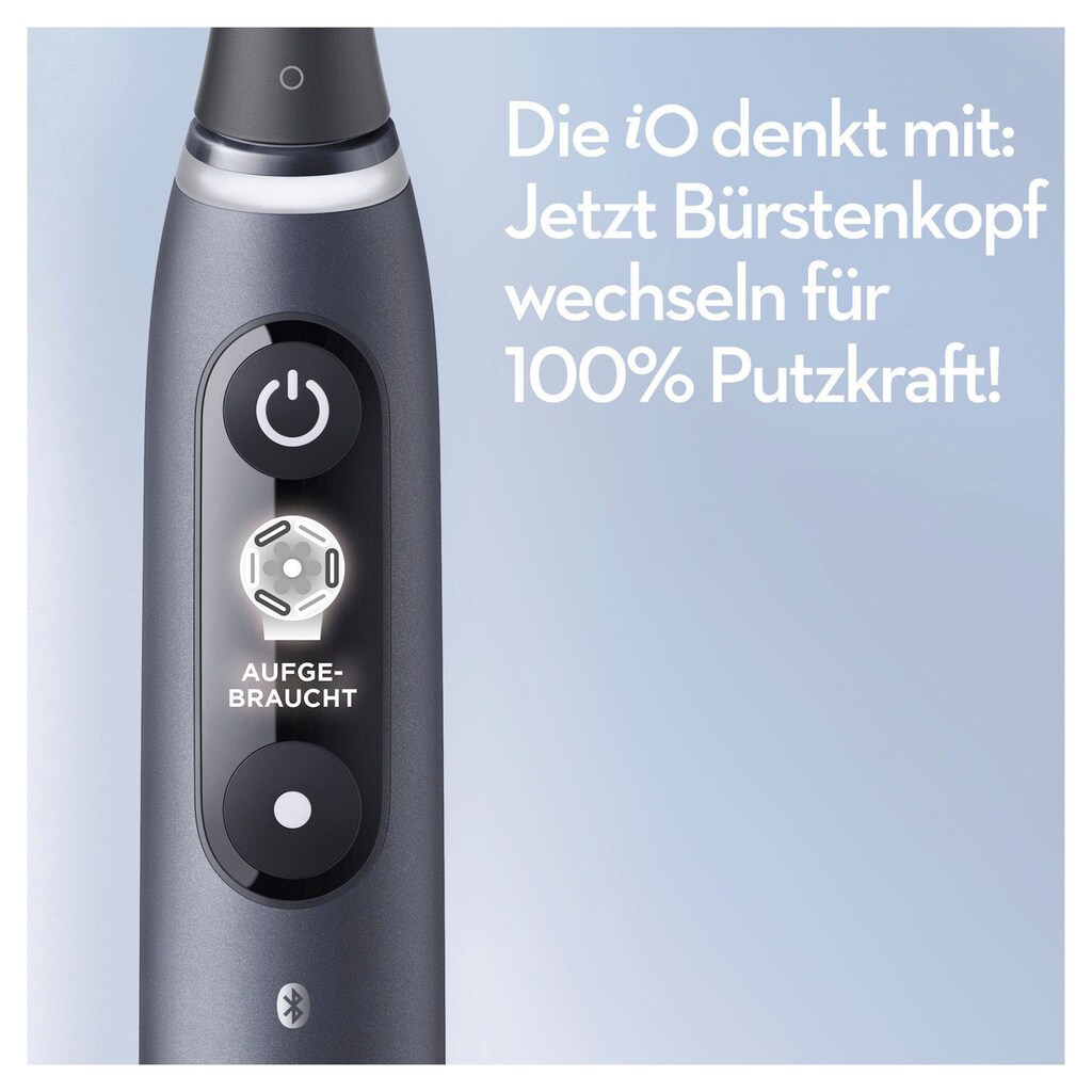 Oral-B Elektrische Zahnbürste »iO 7«, 3 St. Aufsteckbürsten, 5 Putzmodi