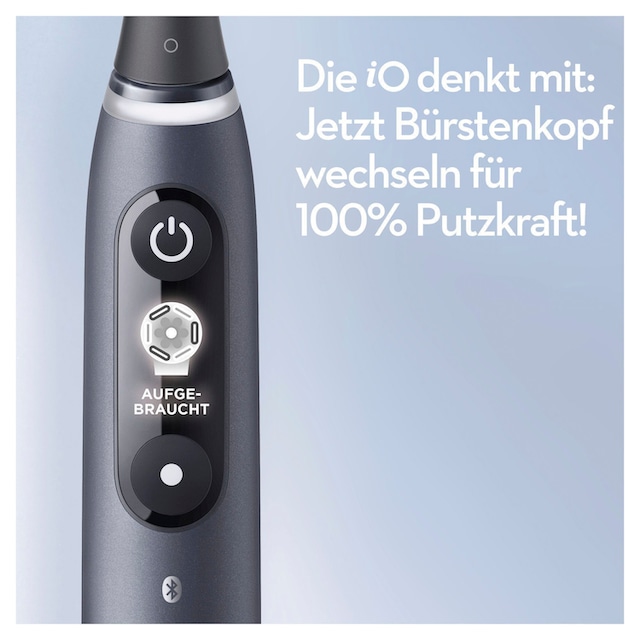 Oral B Elektrische Zahnbürste »iO 7«, 3 St. Aufsteckbürsten, 5 Putzmodi |  BAUR