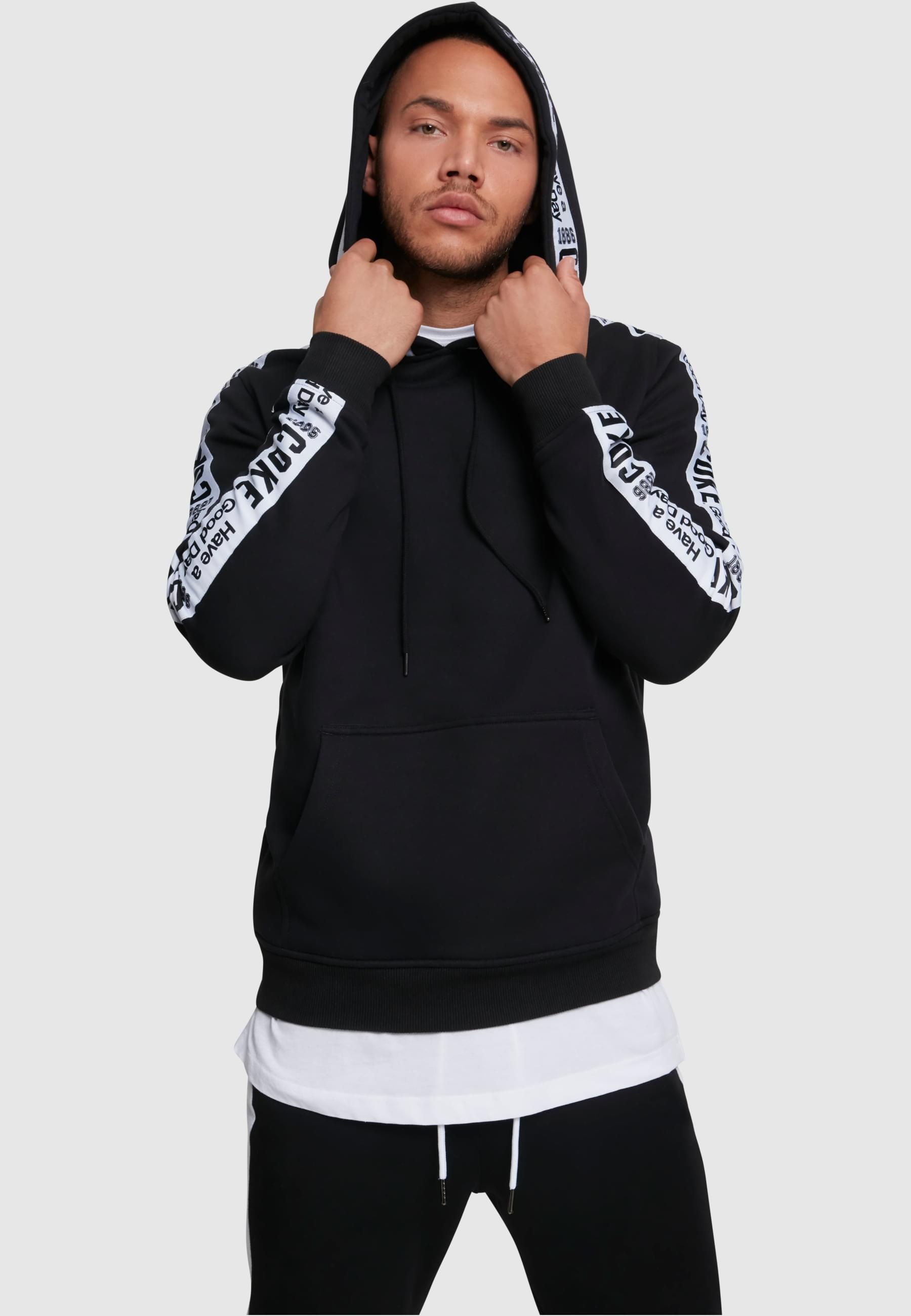 Merchcode Kapuzensweatshirt »Merchcode Herren Coke Tape Hoody«, (1 tlg.)