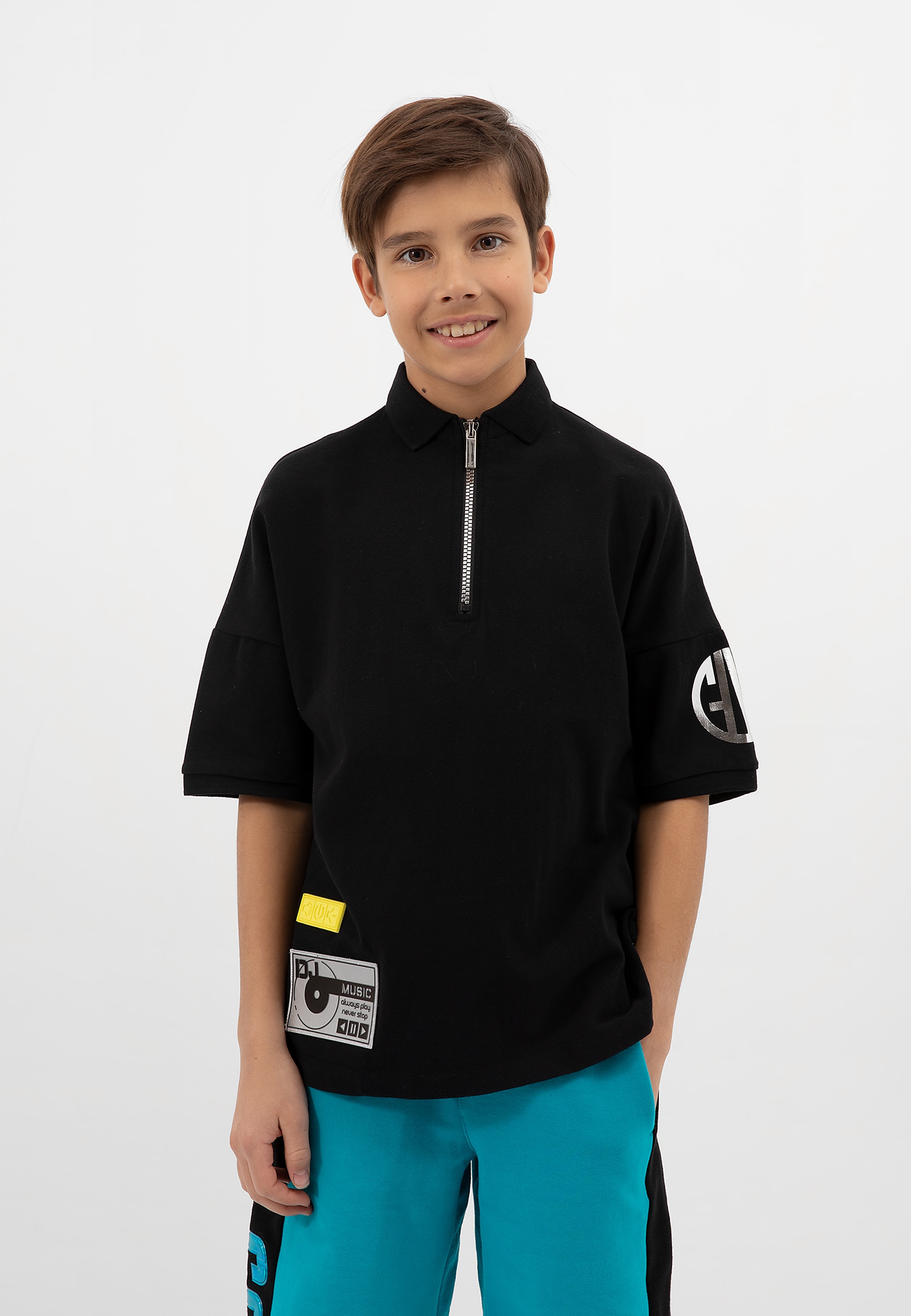 BAUR | Gulliver ▷ praktischer Poloshirt, kaufen Reißverschlussleiste mit