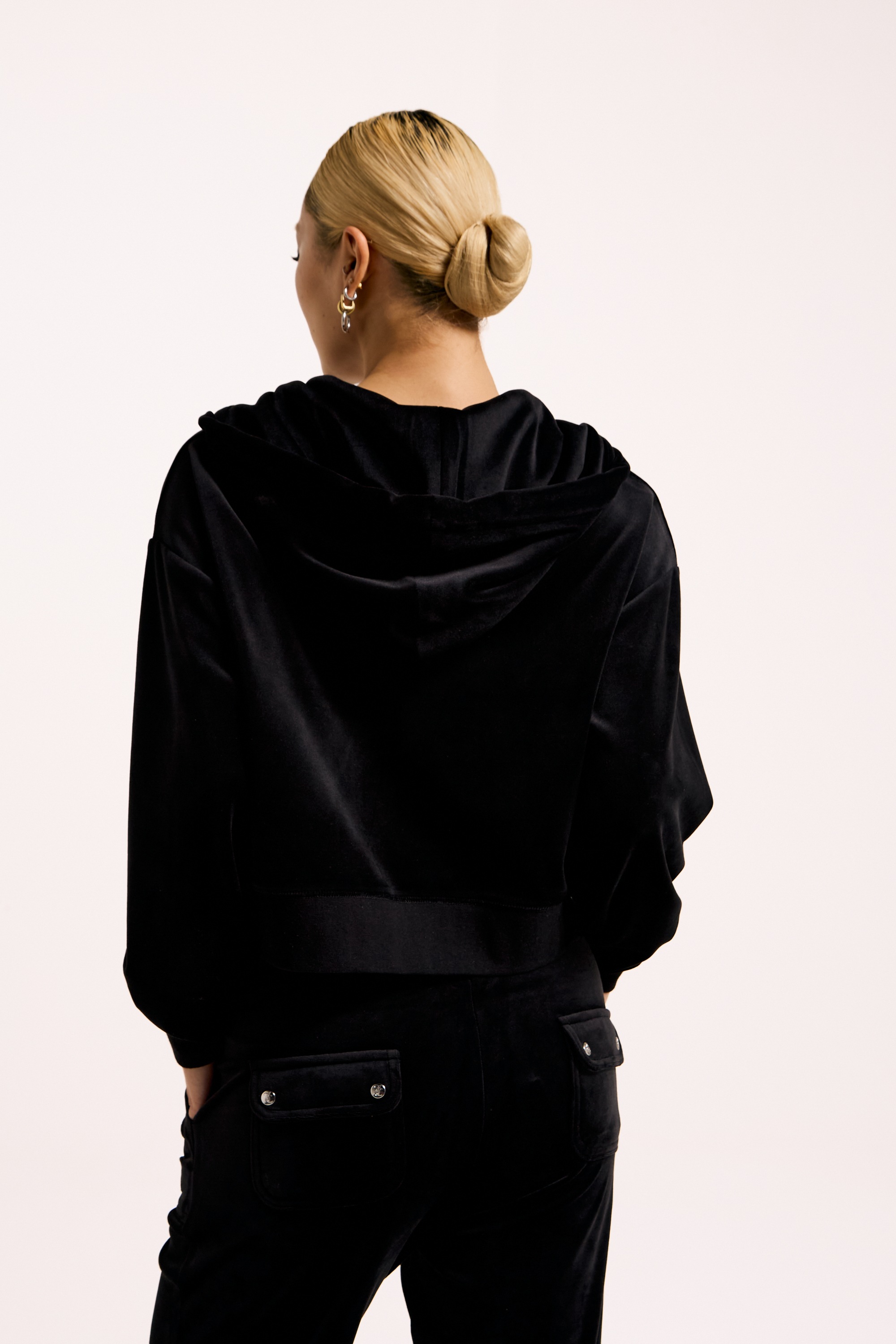 Juicy Couture Kapuzennickijacke "BRENDAL CROP OVERSIZED HOODIE Damen", mit günstig online kaufen
