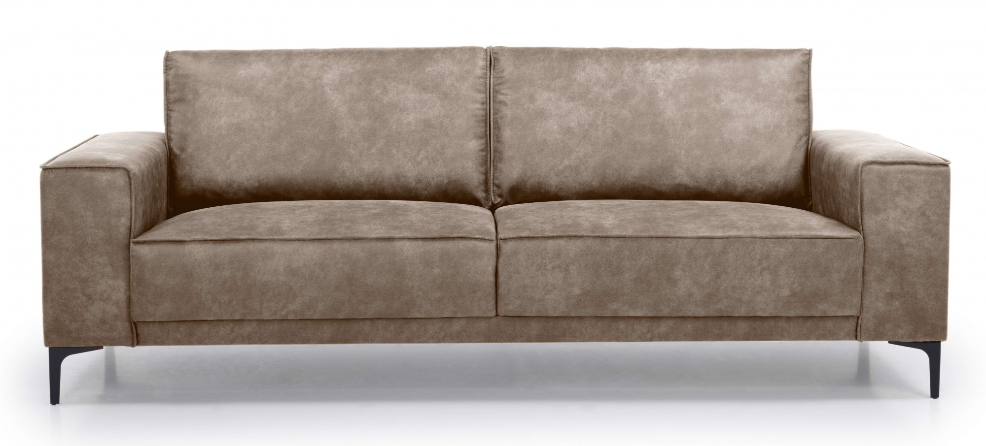Places of Style 3-Sitzer "3er Sofa Oland, Struktur, Flachgewebe, Luxus-Micr günstig online kaufen