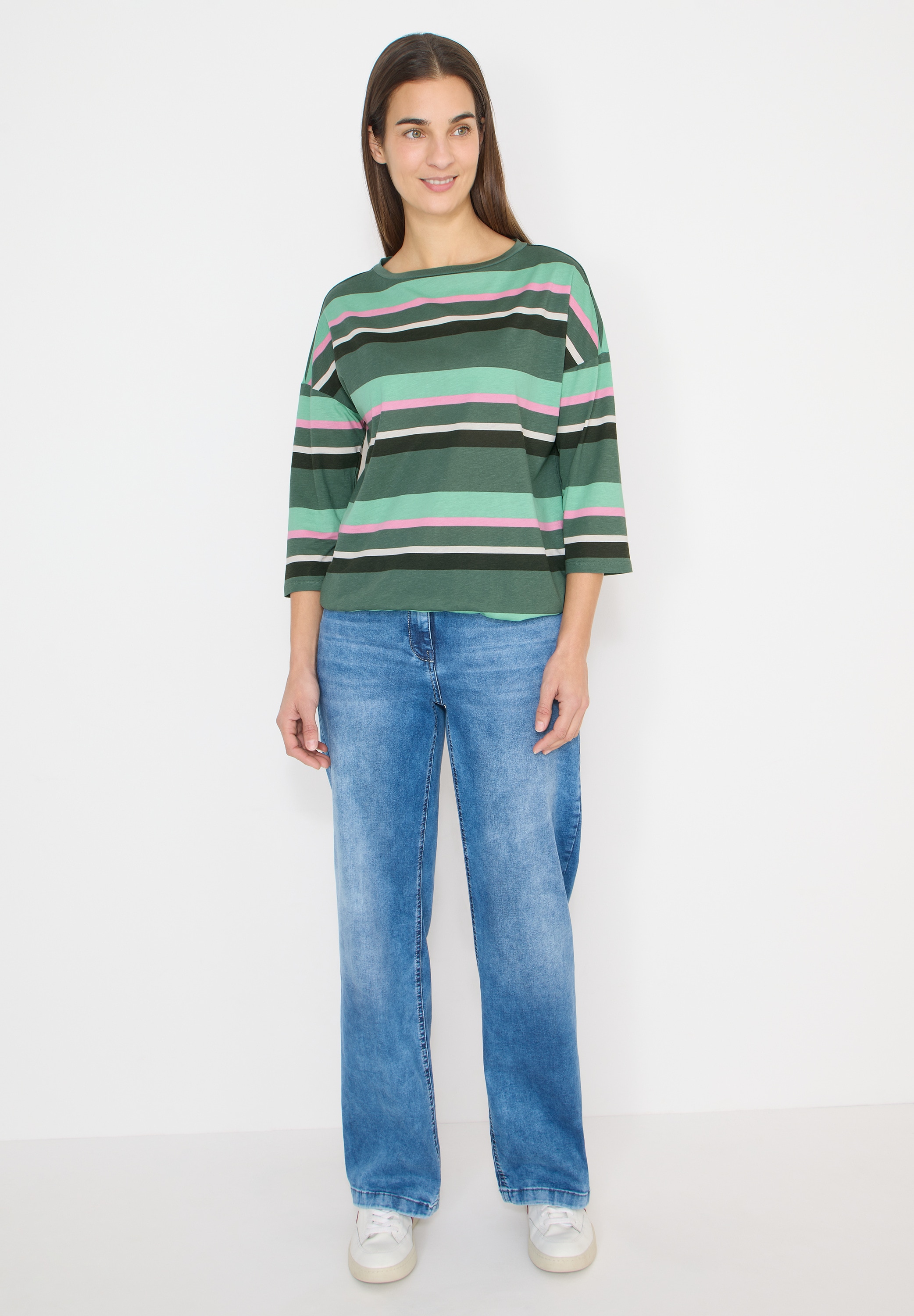 Cecil 3/4-Arm-Shirt mit 3/4 Ärmeln