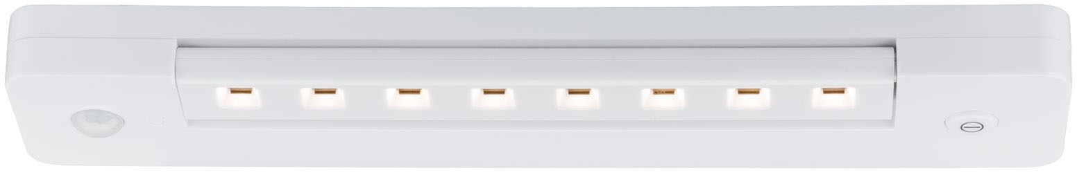 PAULMANN LED Lichtleiste, 1, H: 2,7cm, 1 Stk., grau, Küche, Leuchten, LEDSmartLightbatteriebetrieben+ Schalter An/Aus/Dimmen&Bewegungsmelder