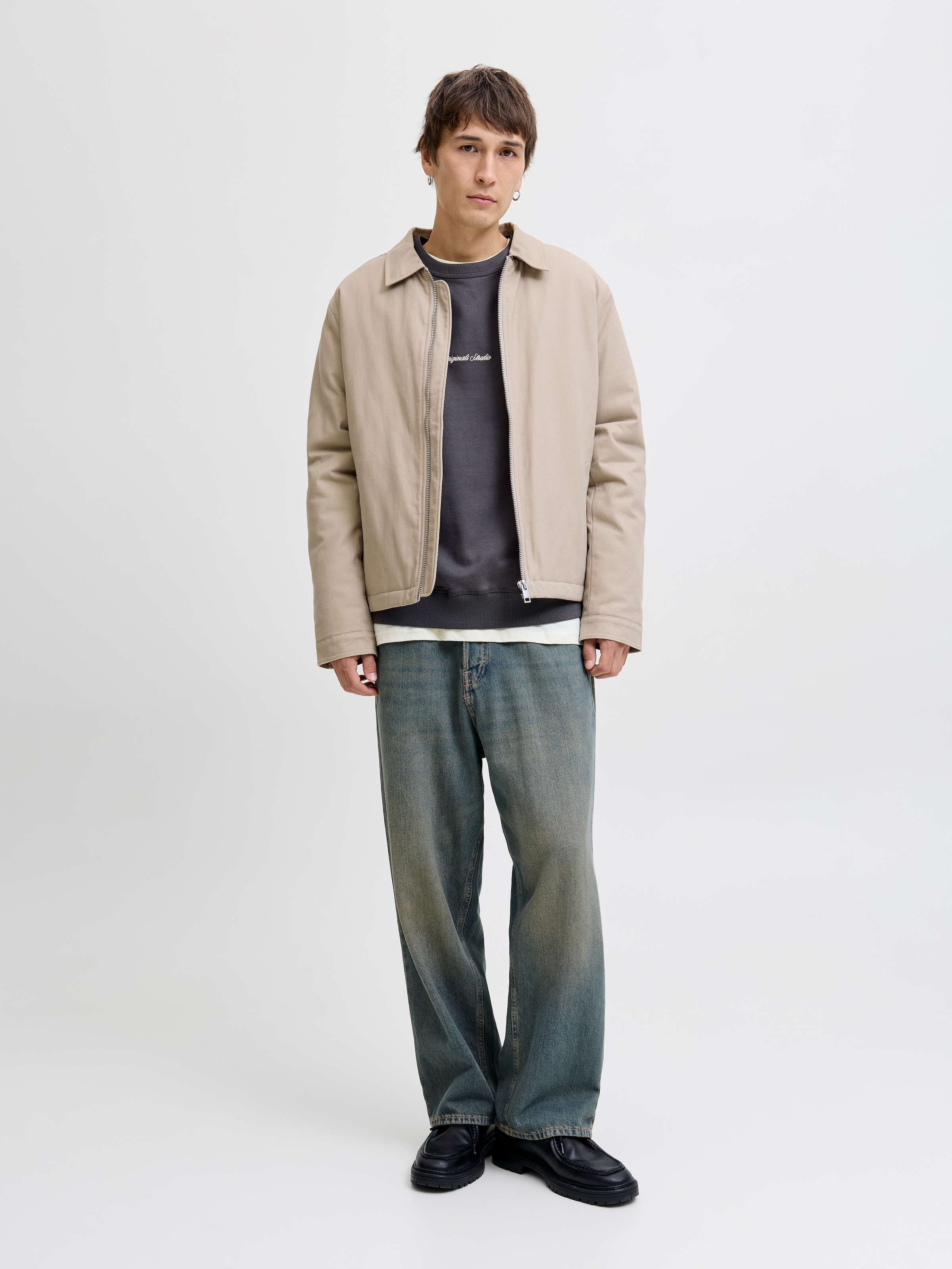 Jack & Jones Sweatshirt »JORNORREBRO EMB SWEAT CREW NOOS«