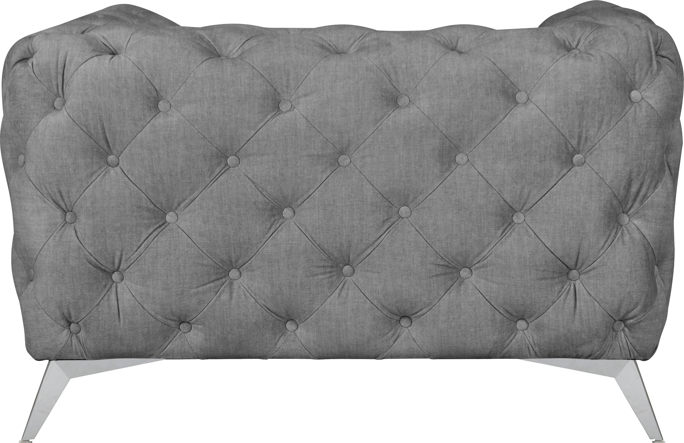 Leonique Chesterfield-Sessel »Glynis Sessel«, aufwändige Knopfheftung, moderne Chesterfield Optik, Fußfarbe wählbar