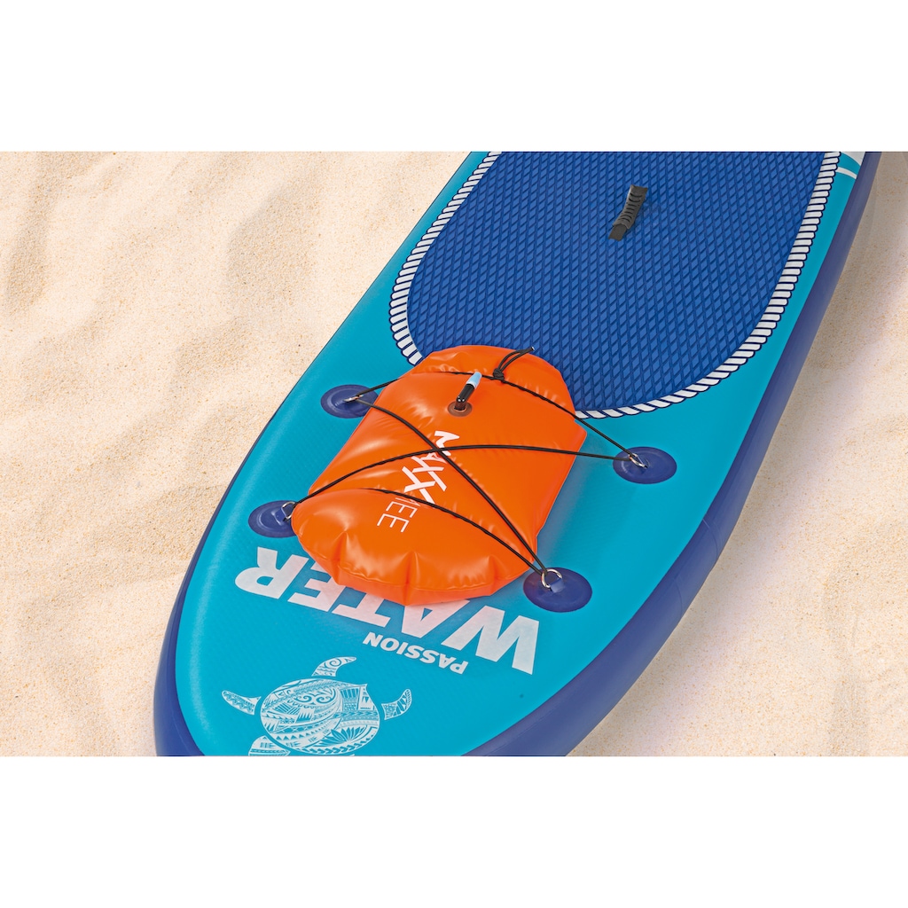 MAXXMEE Inflatable SUP-Board »MAXXMEE Stand-Up Paddle-Board 2021«, (Spar-Set, 7 tlg., mit Paddel, Pumpe und Transportrucksack)