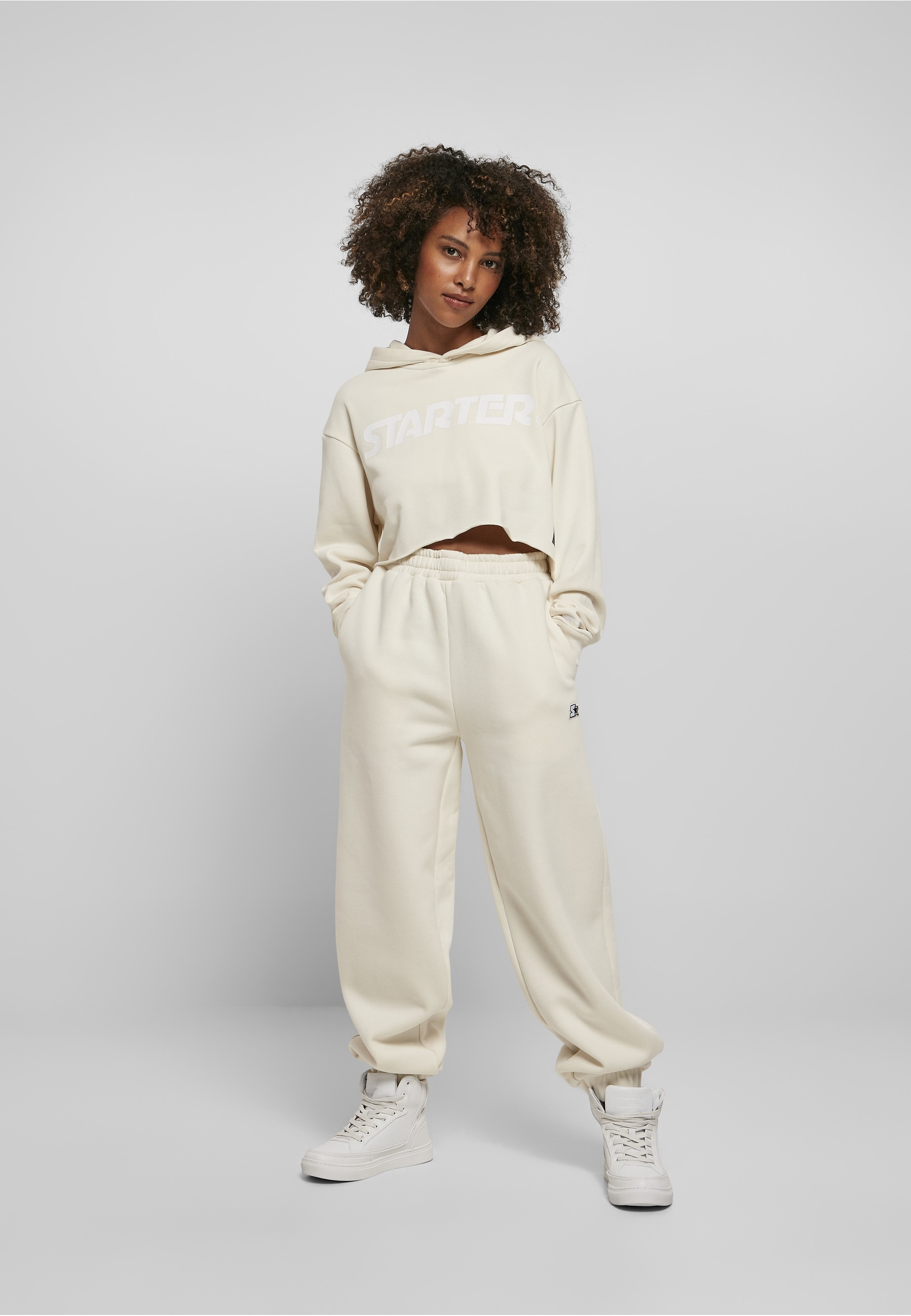 Starter Black Label Sweatshirt »Starter Black Label Damen Ladies Starter Cropped Hoody«, 1 Stk.
