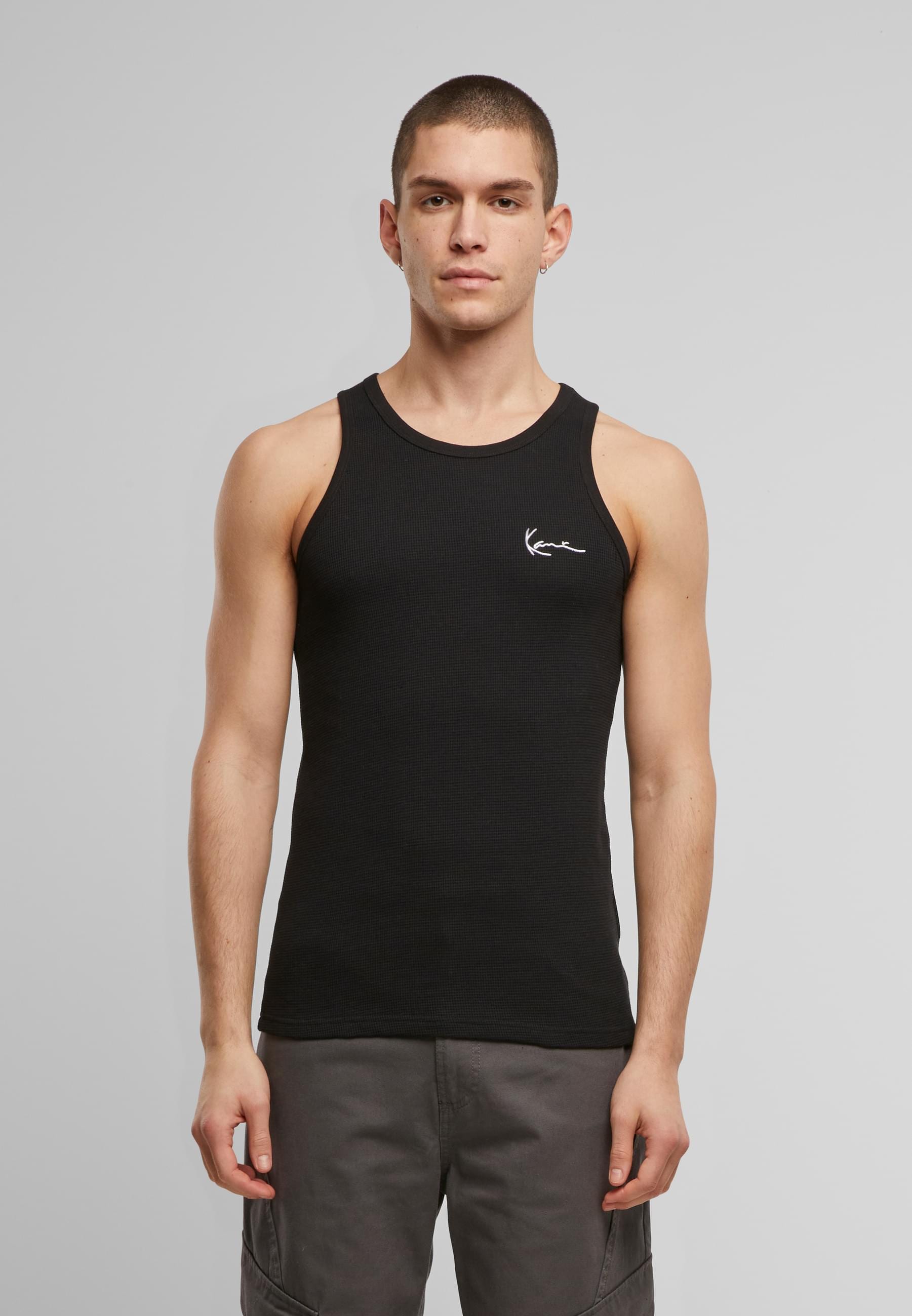 Karl Kani Tanktop »Karl Kani Chest Signature Essential Waffle Tanktop«, (1 tlg.)