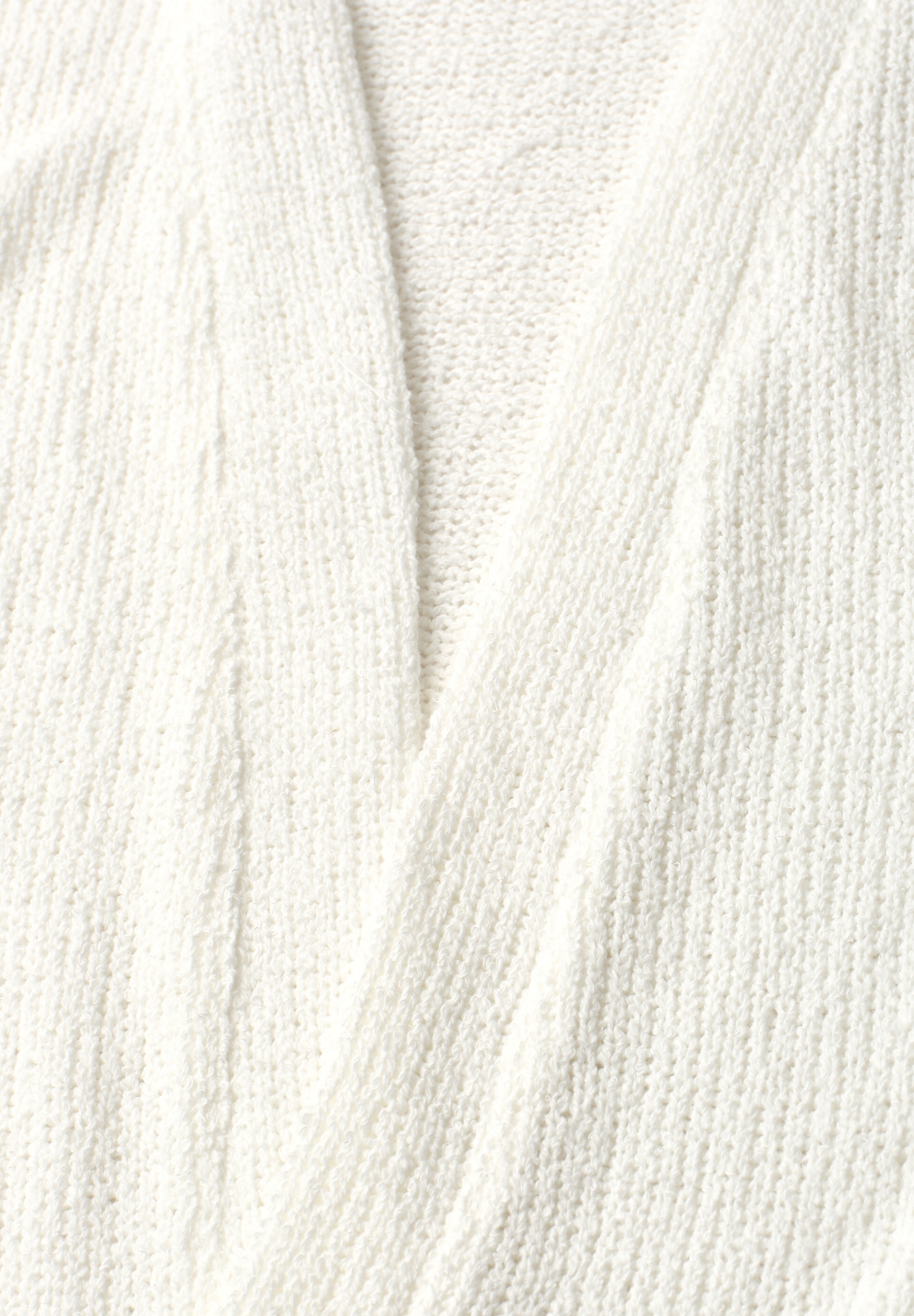 STREET ONE Cardigan aus elastischem Materialmix