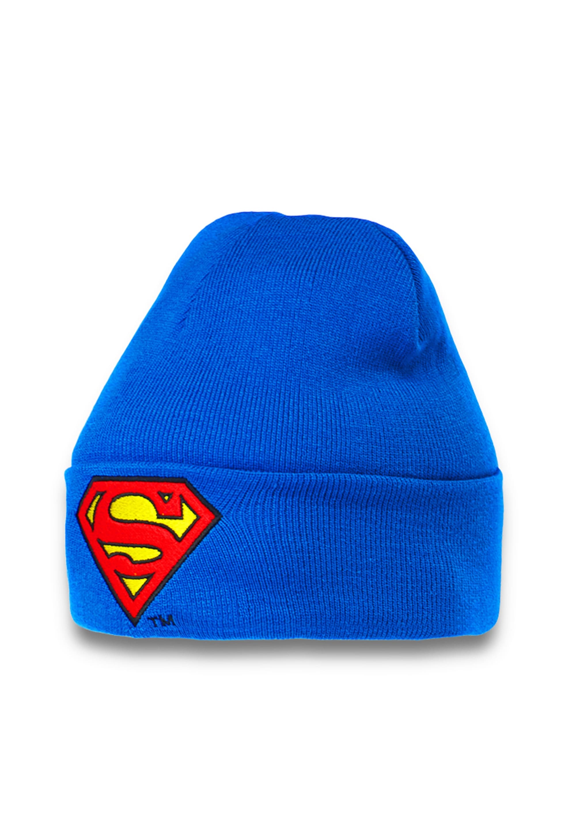 LOGOSHIRT Strickmütze mit Superman-Logo
