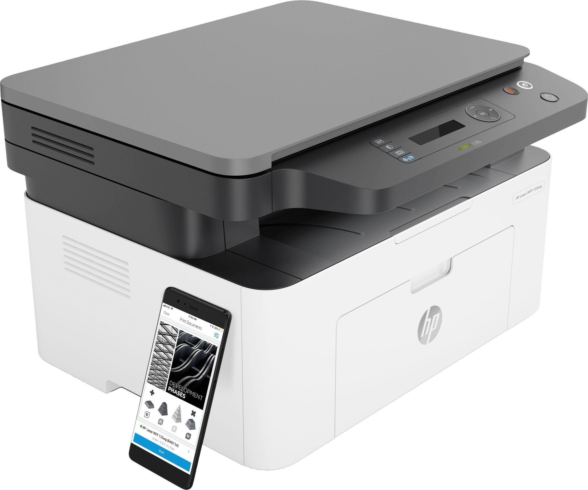 Black Friday HP Multifunktionsdrucker »Laser MFP 135wg«, HP+ Instant ...