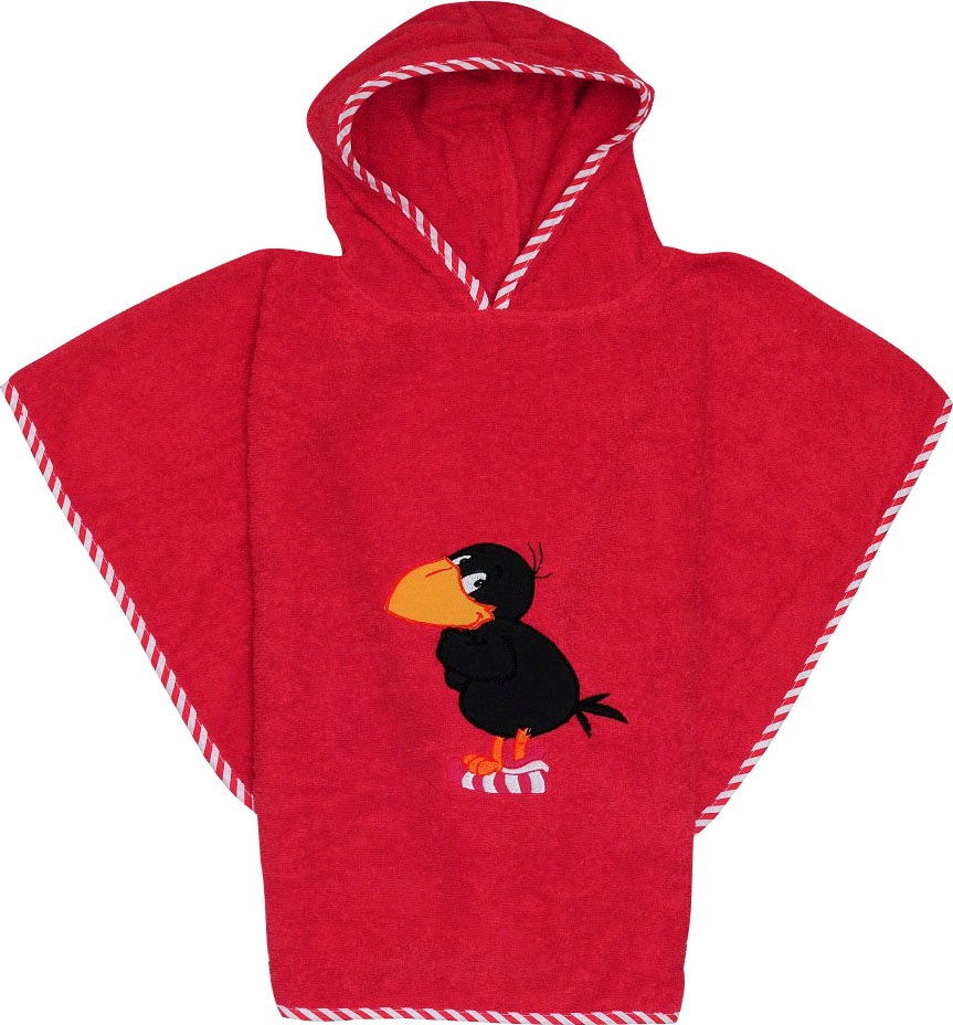 Badeponcho Rabe Socke