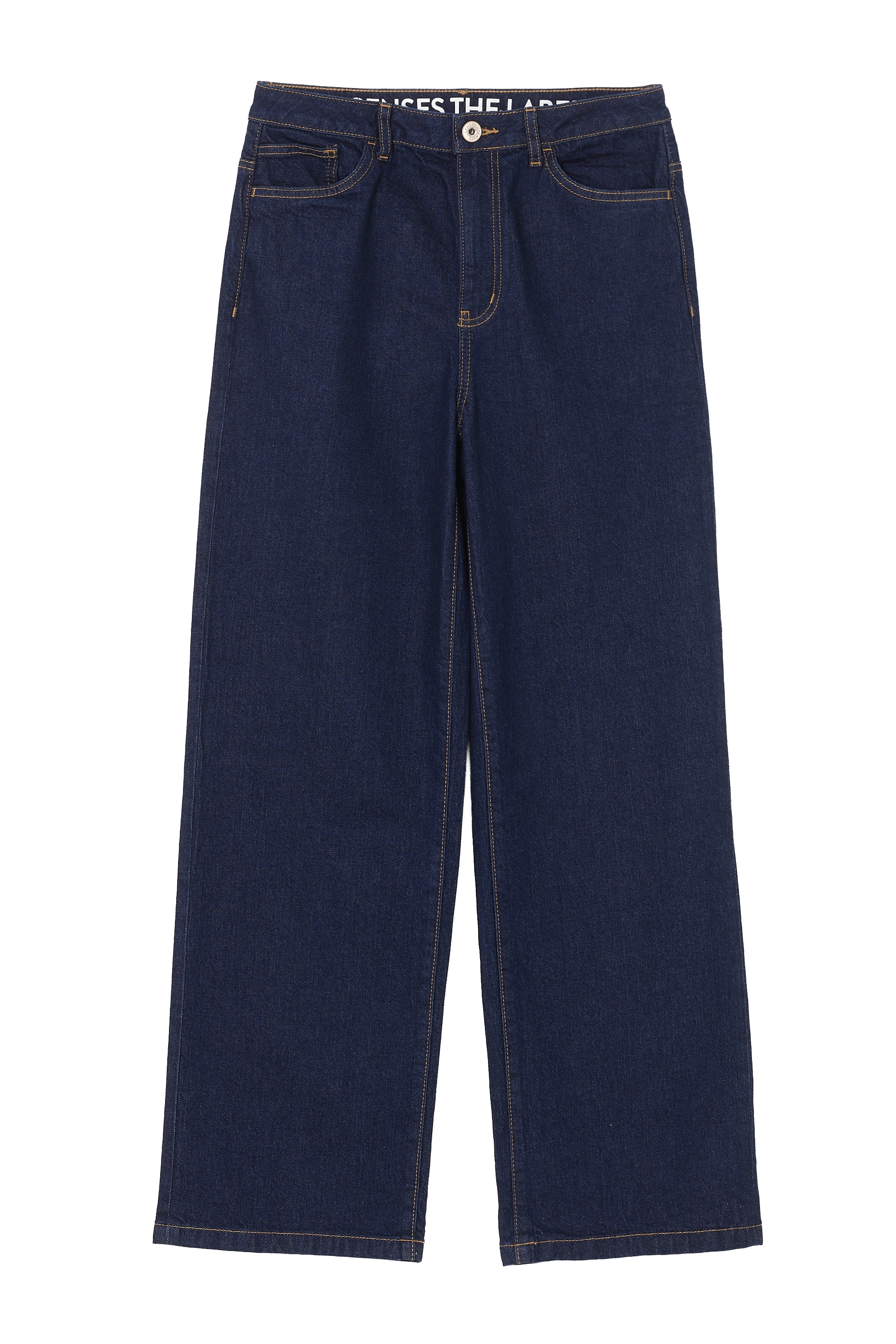 SENSES.THE LABEL Regular-fit-Jeans, mit hoher Leibhöhe