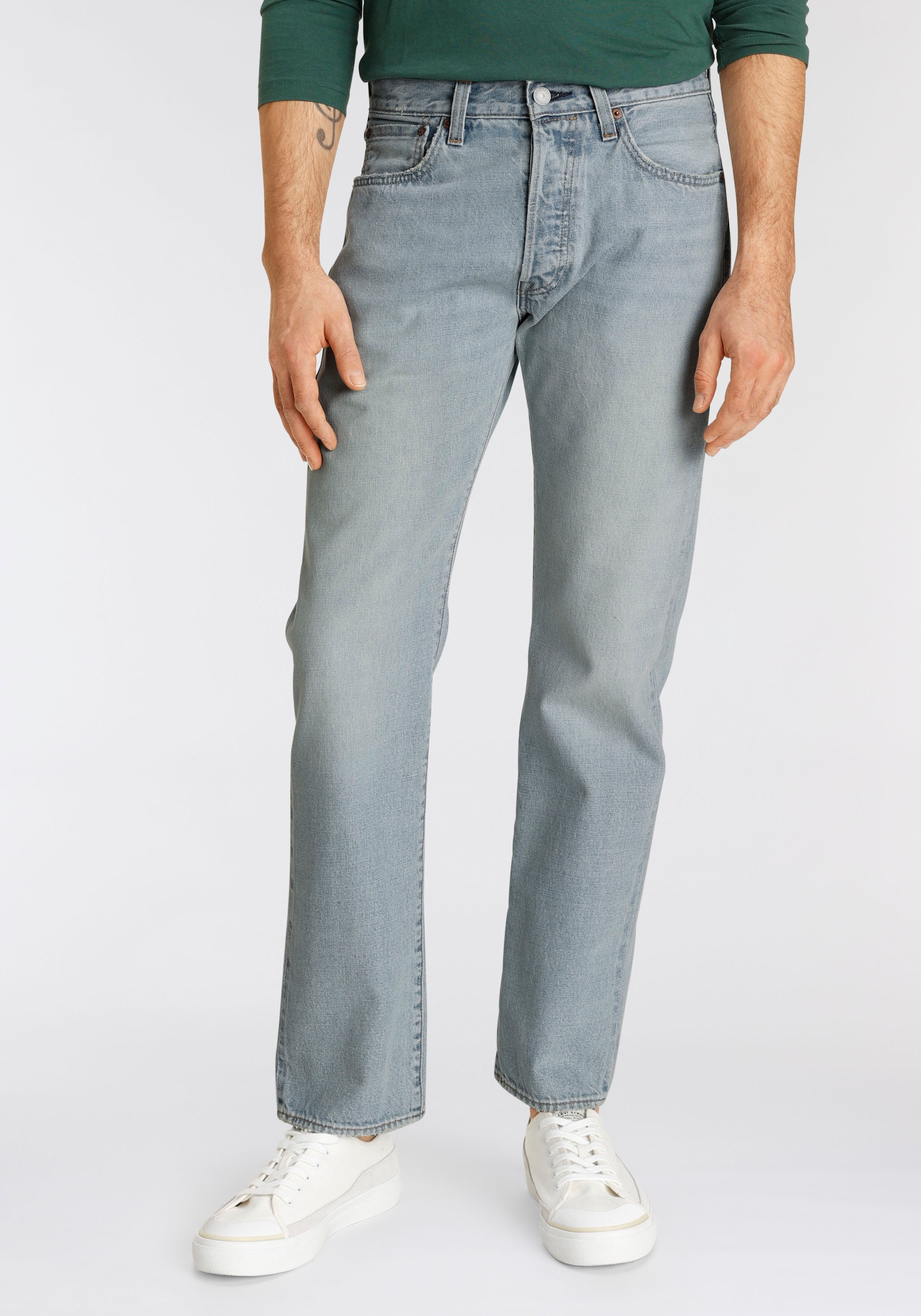 Levis Straight-Jeans "501 LEVIS ORIGINAL", mit Markenlabel günstig online kaufen