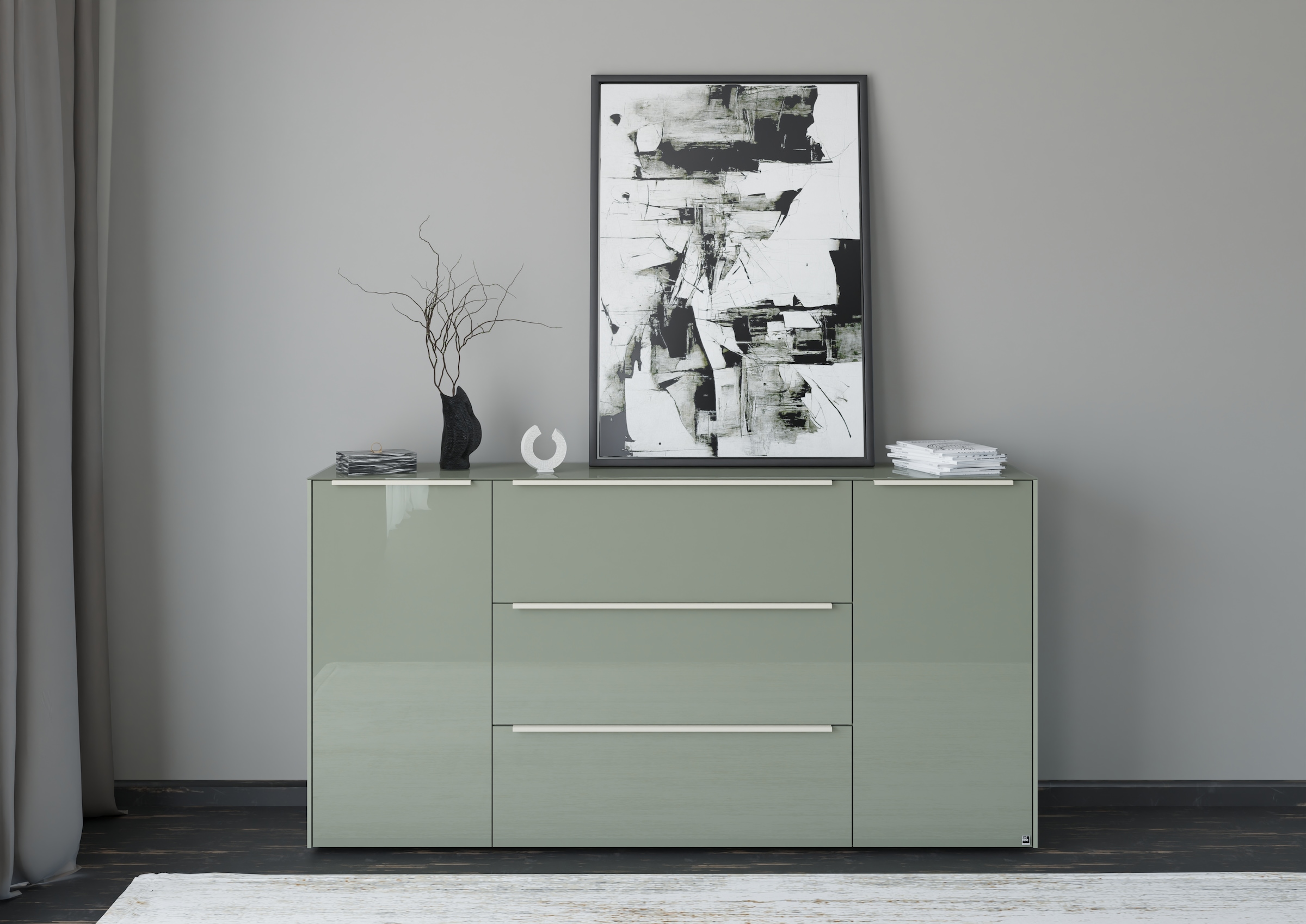 set one by Musterring Sideboard "Reno" 1 Stk. tlg. Mit Gleitern und in verschiedenen Farben erhältlich