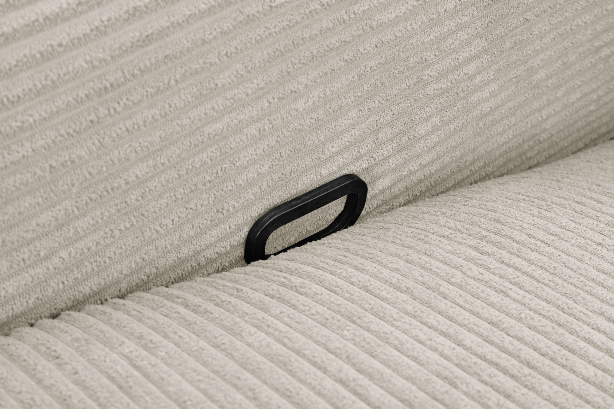Home affaire 3-Sitzer »SKAANE in Cord, Sofa mit manueller u. elektrischer Relaxfunktion«, Relax-Funktion in 2 Sitzen, Kopfteilverstellung, Federkernpolsterung