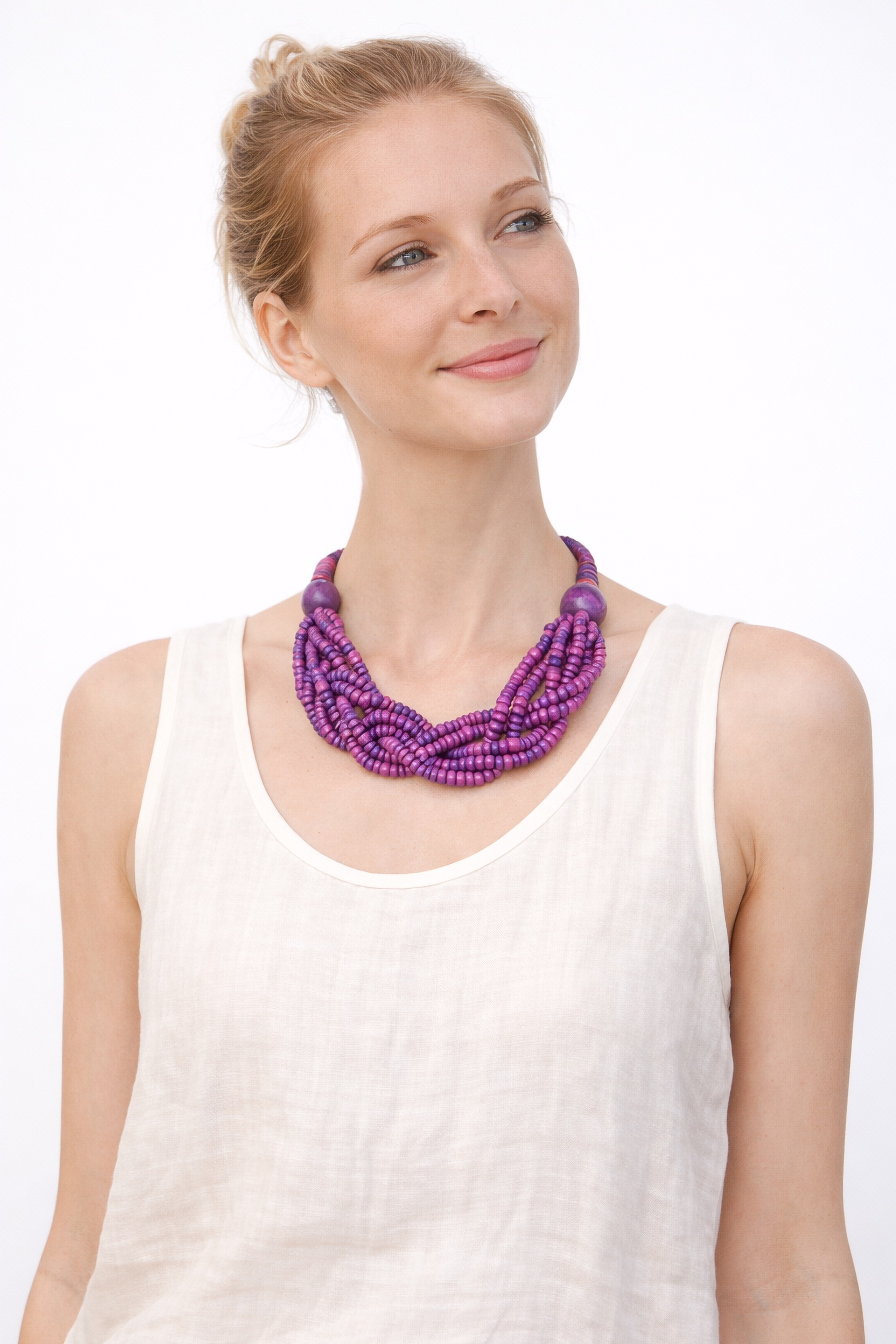 COLLEZIONE ALESSANDRO Kette mit Anhänger »Daisy« in geflochtener Optik