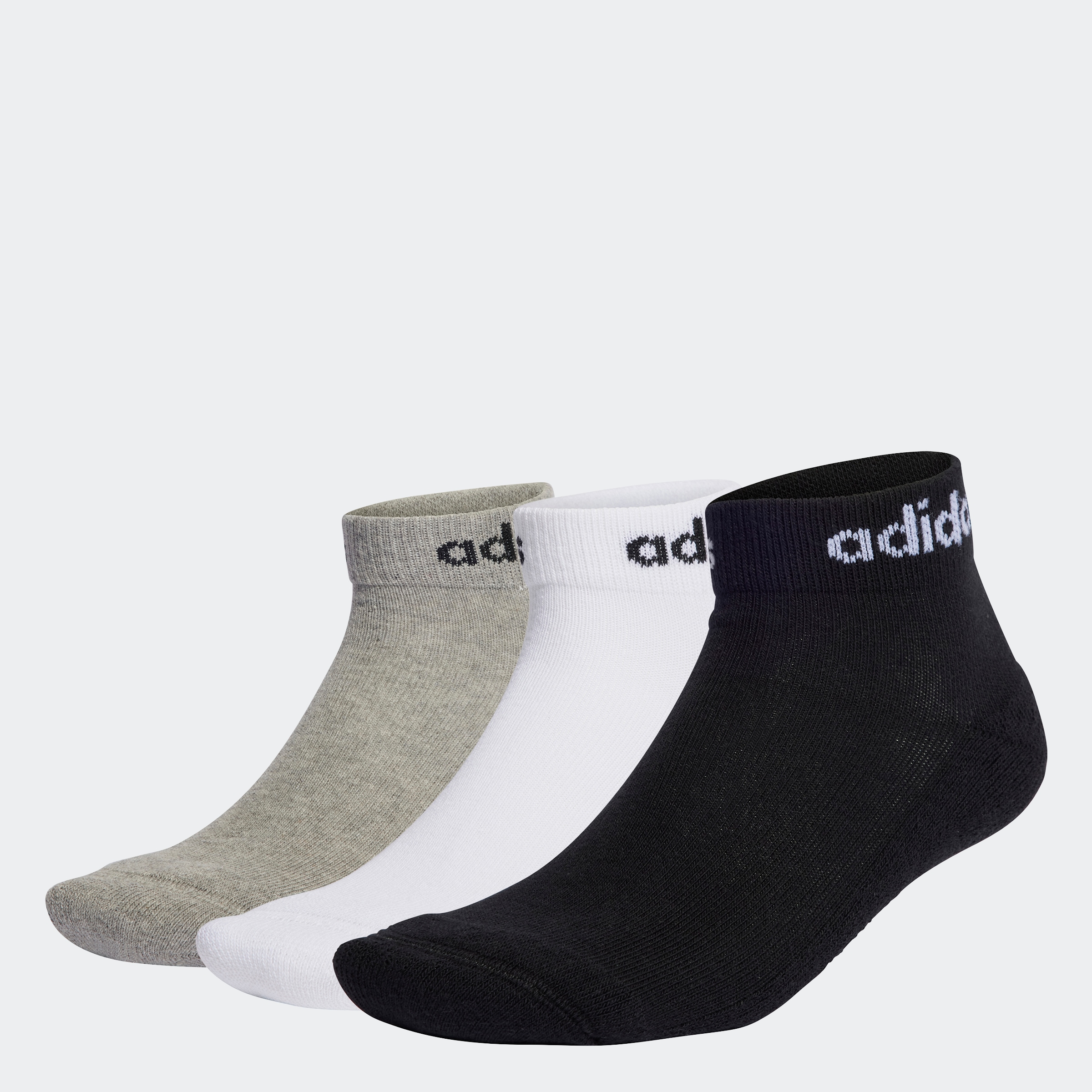 adidas Performance Sportsocken »LINEAR CUSHIONED ANKLE SOCKEN, 3 PAAR«, (3 Paar)