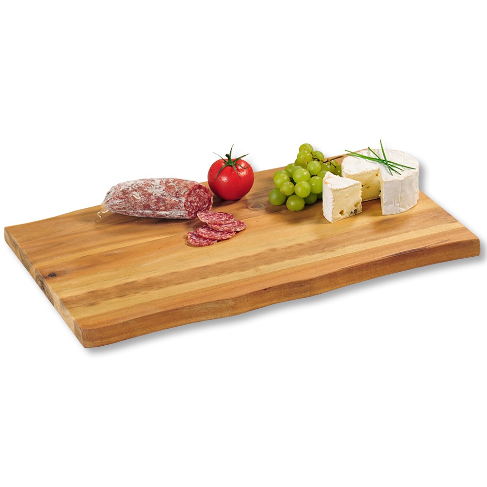 KESPER® Schneidebrett »Schneid-&Servierbrett, Akazie«, (1 St.), aus FSC-zertifiziertem Holz