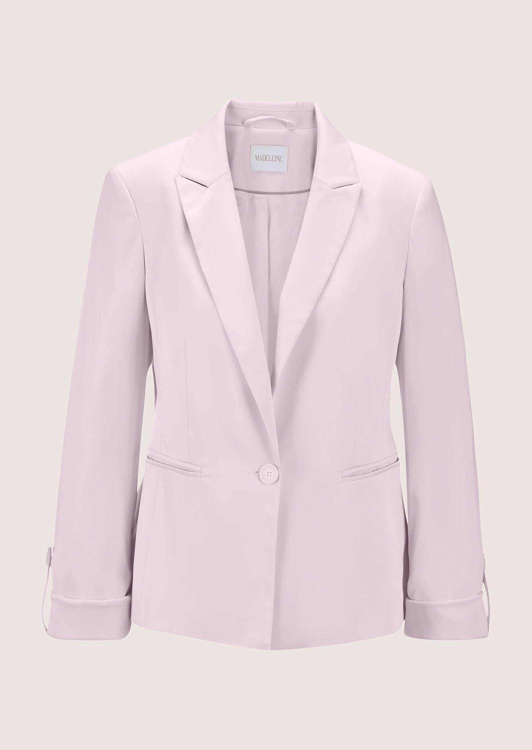 MADELEINE Jackenblazer »Kurzblazer Eleganter Einreiher mit Reverskragen« Eingearbeitete Leistentaschen