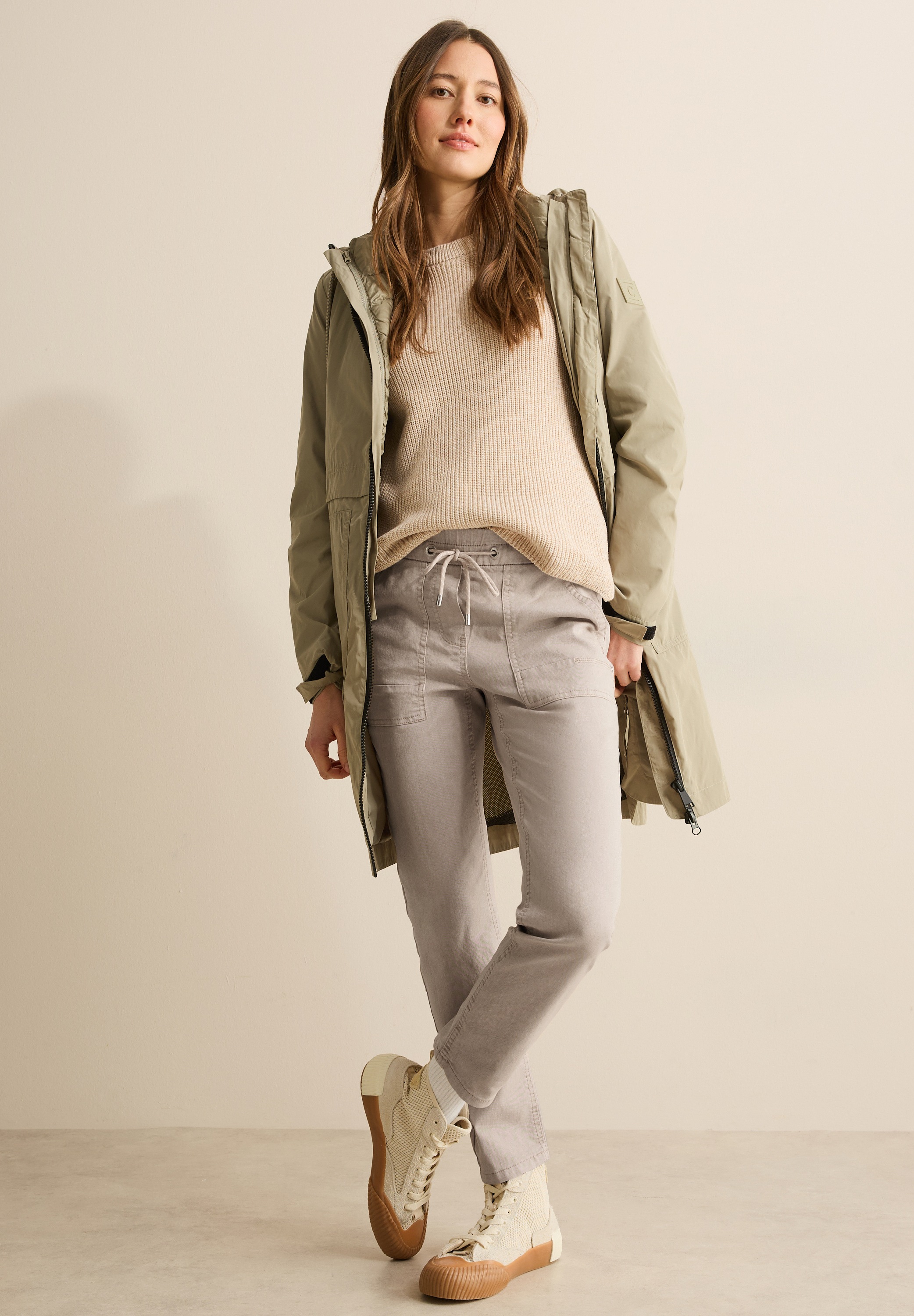 Thumbnail - Cecil Stoffhose Middle Waist