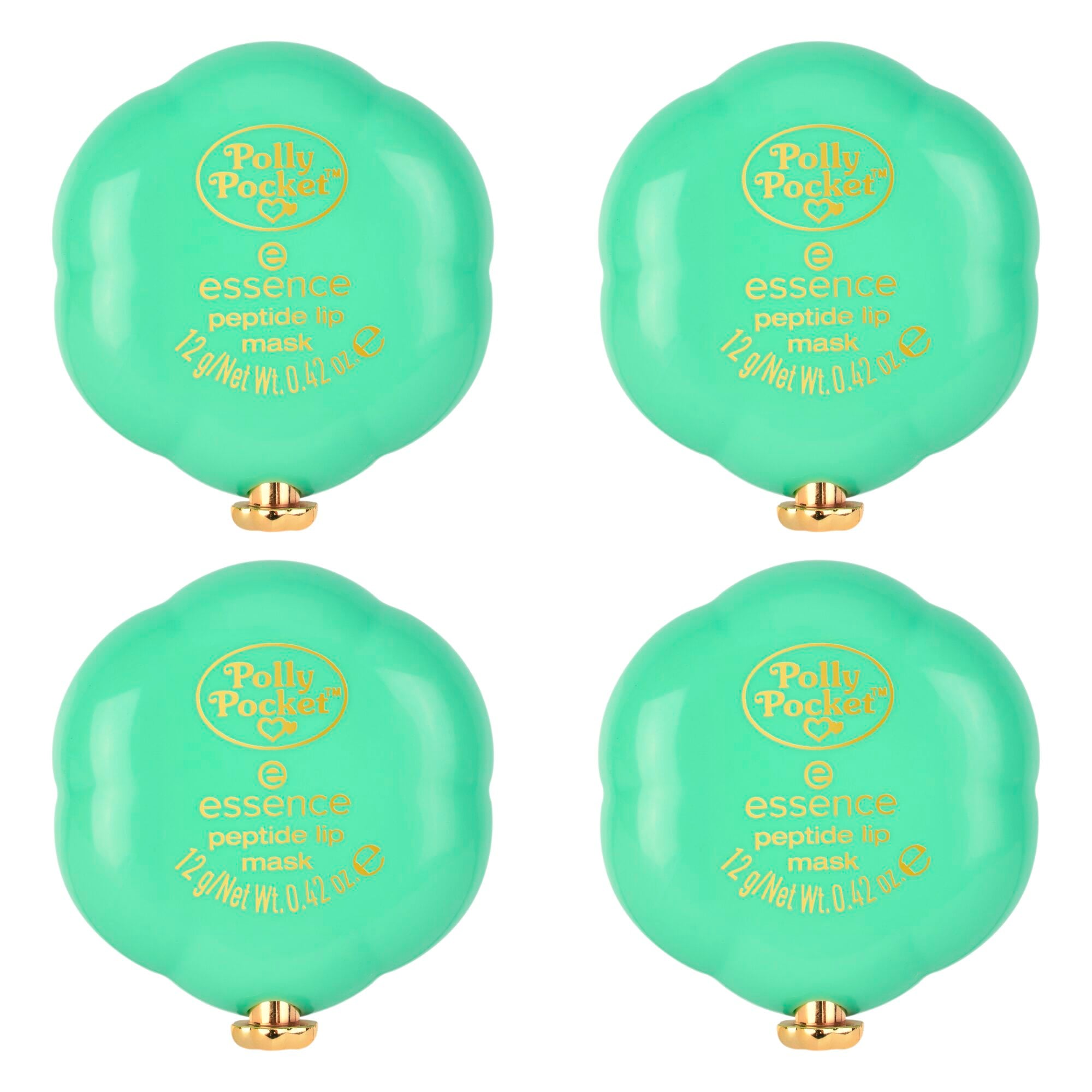 ESSENCE Kinder Lippenmaske "Polly Pocket peptide lip mask"so much cute, Lippen-Kosmetika, Verwöhnende Textur für weiche, gepflegte Lippen, Handliches