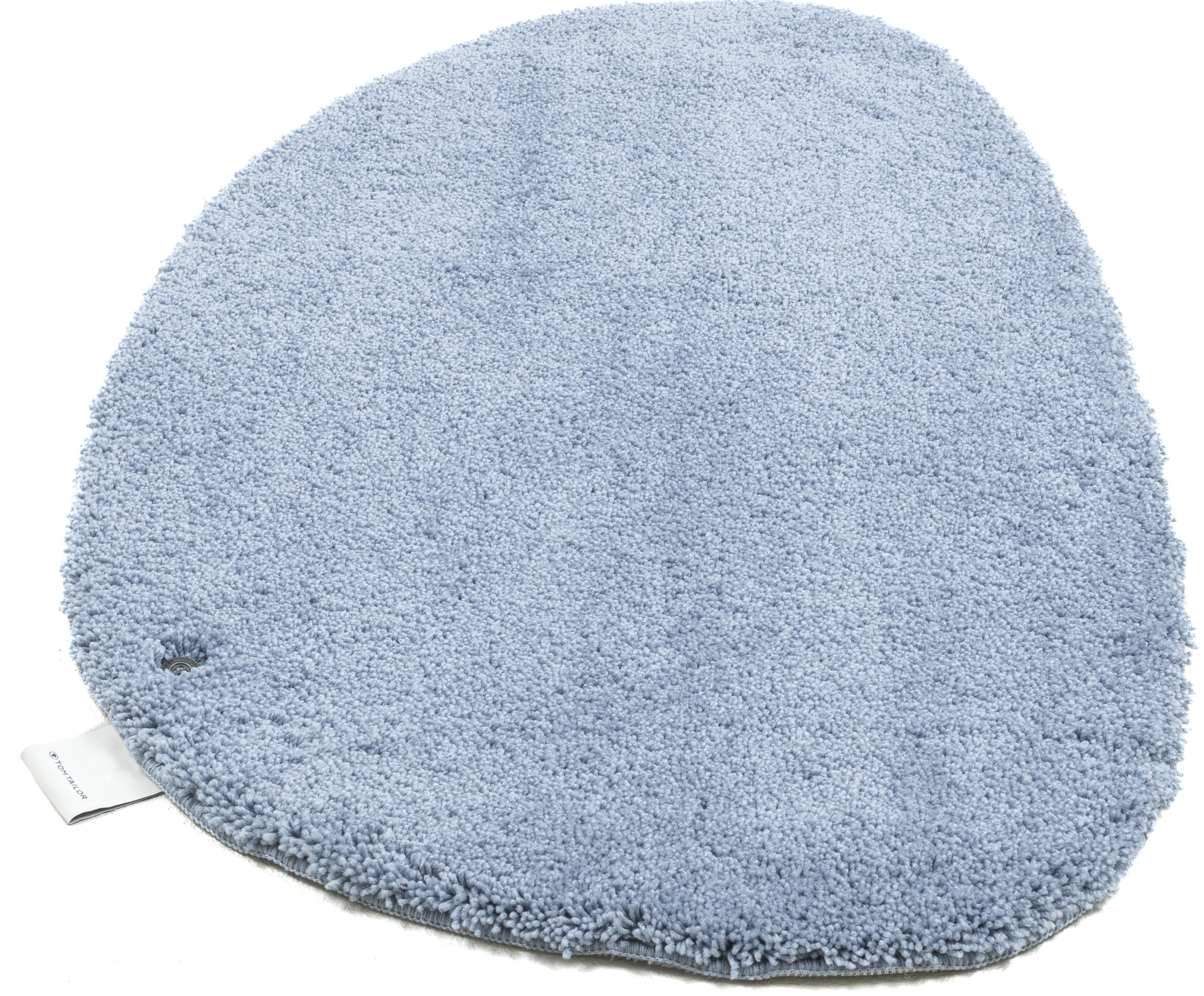 TOM TAILOR HOME Badematte "Cozy Bath UNI, Badvorleger, Badezimmer Teppich" Höhe 27 mm rutschhemmend beschichtet fußbodenheizungsgeeignet Badteppich, Uni Farben, rechteckig, in rund & oval erhältlich