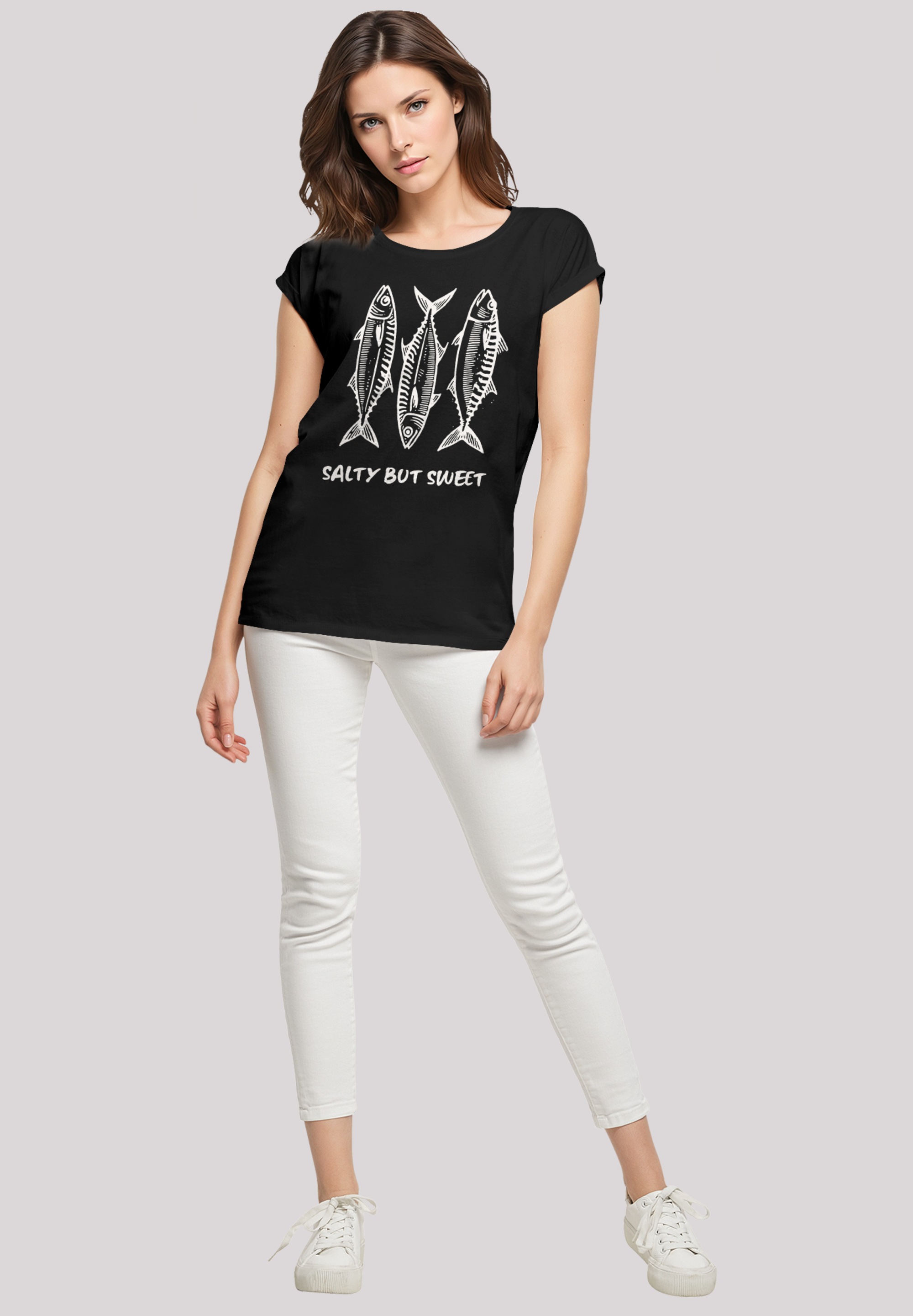 F4NT4STIC T-Shirt »Salty But Sweet Summer«, Premium Qualität