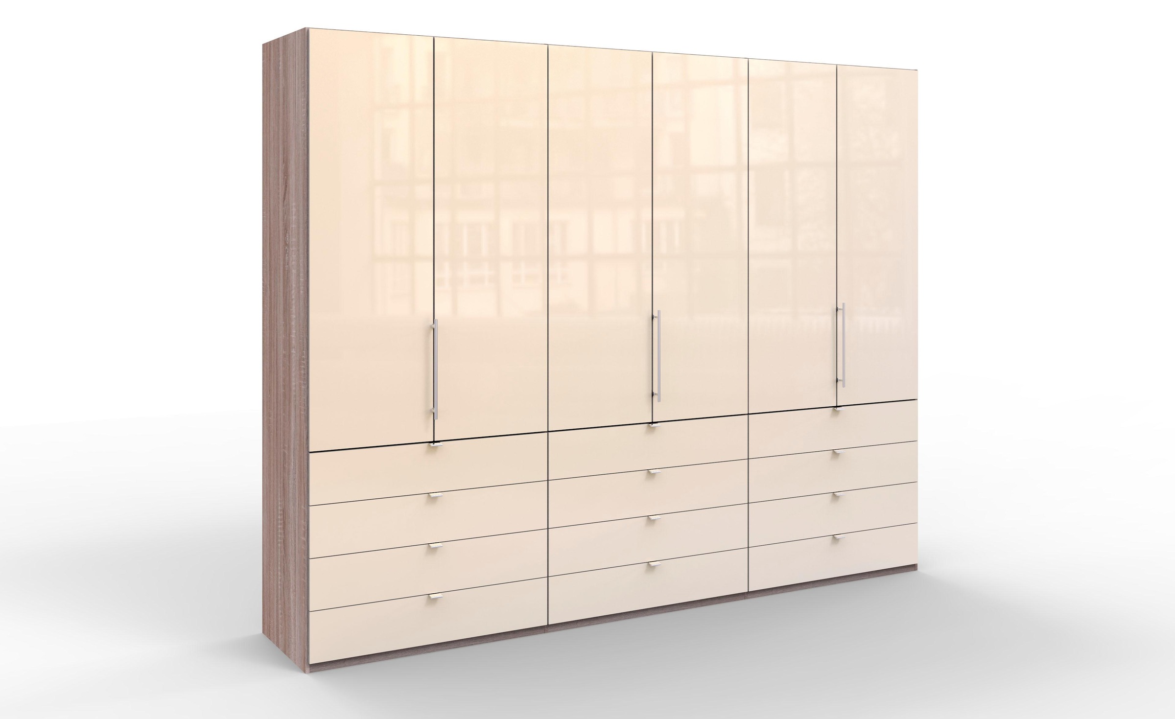 WIEMANN Falttürenschrank »Loft«, Glasfront