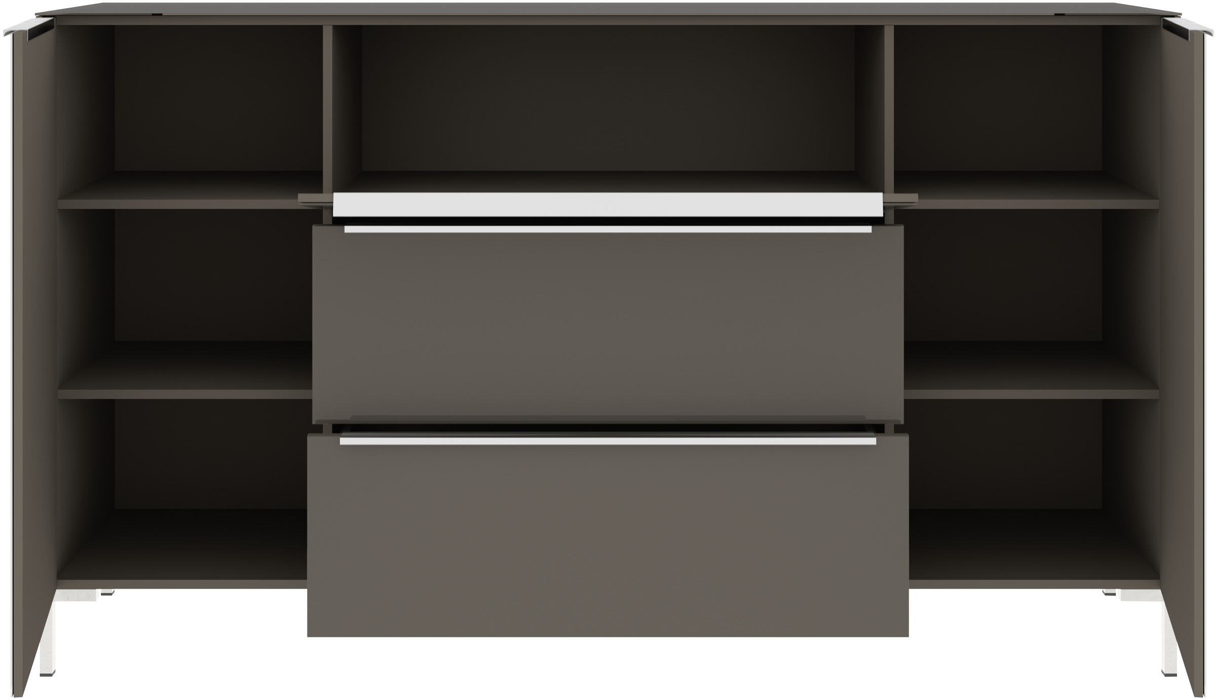 set one by Musterring Sideboard »Reno« 1 Stk. tlg. Mit Winkelfuß in diversen Farben, 108 cm Höhe & Farbauswahl