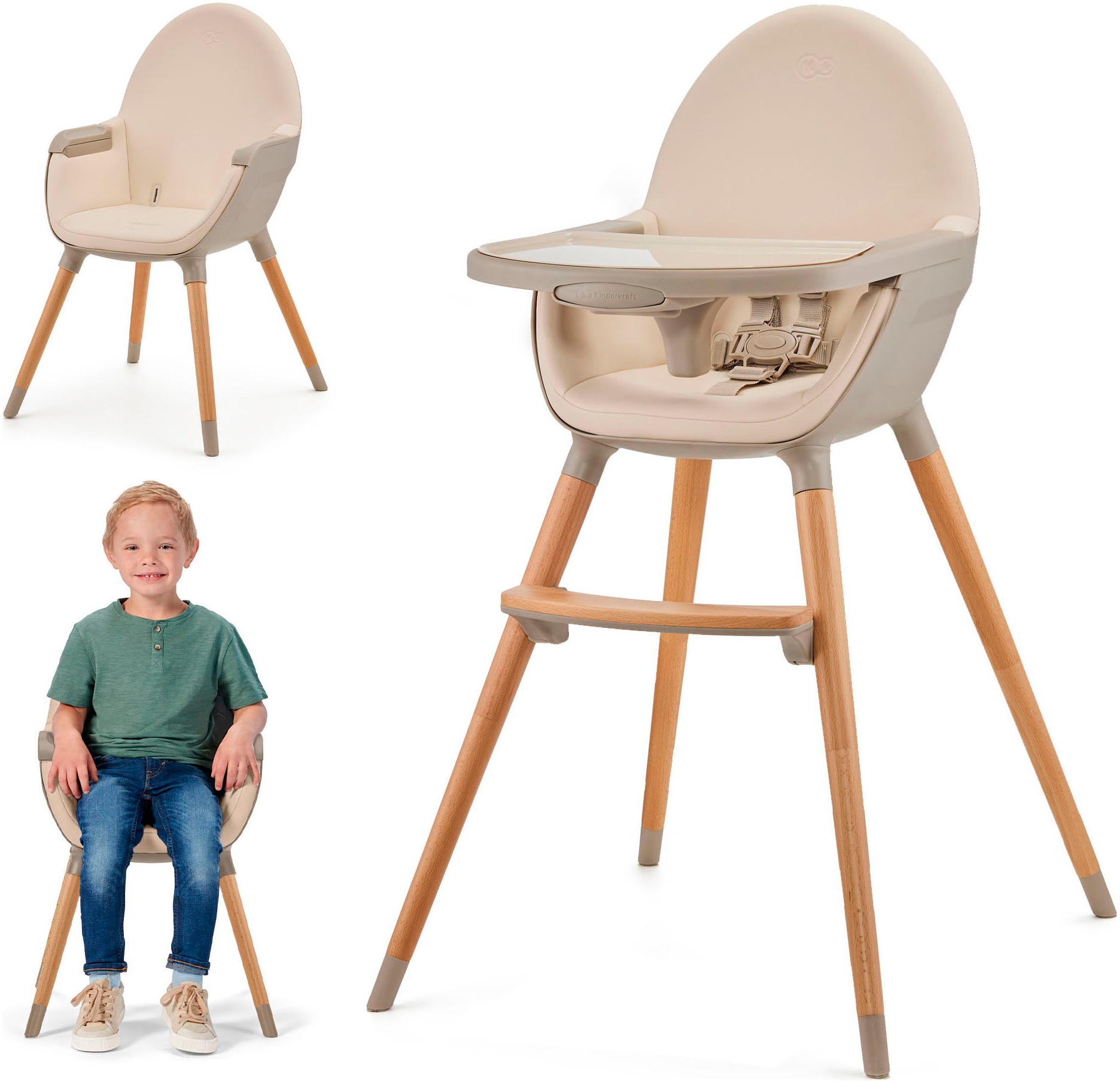 Kinderkraft Hochstuhl "FINI 2" () günstig online kaufen