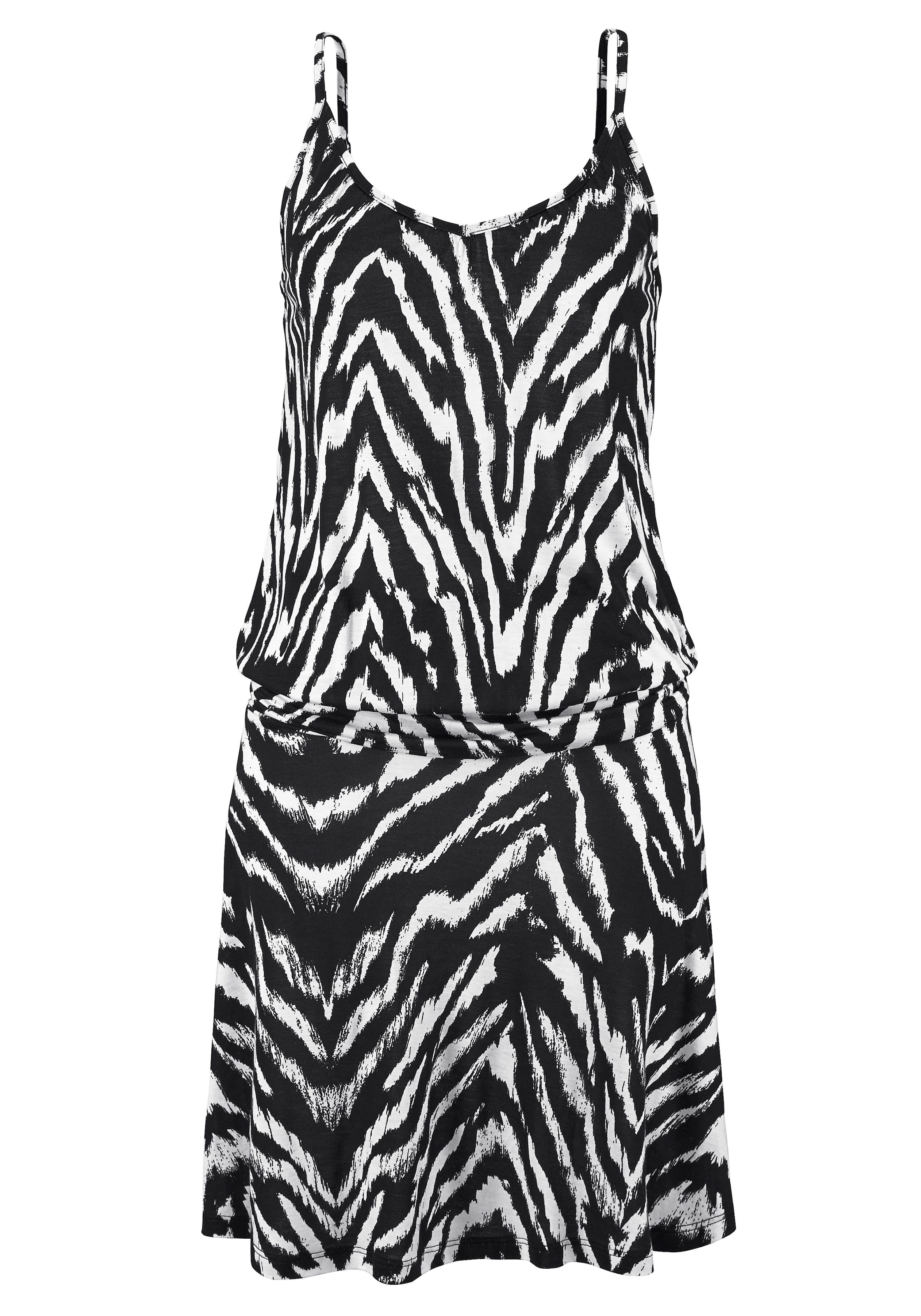 Beachtime Strandkleid mit Animalprint