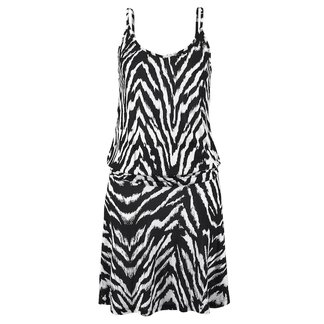 Beachtime Strandkleid, mit Animalprint online kaufen | BAUR