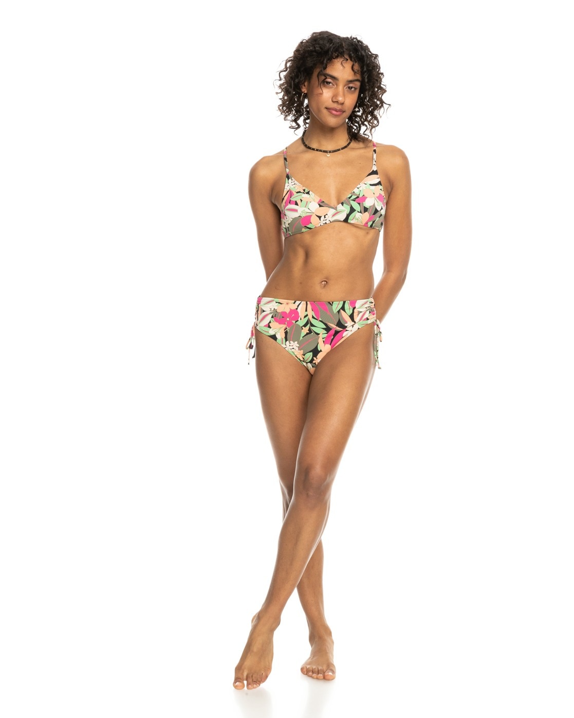 Roxy Bandeau-Bikini-Top »Printed Beach Classics«