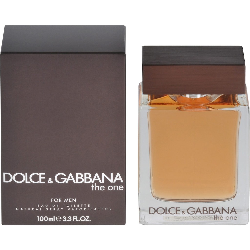 DOLCE & GABBANA Eau de Toilette »The One for Men«, Männerduft, EdT, Parfum, for him