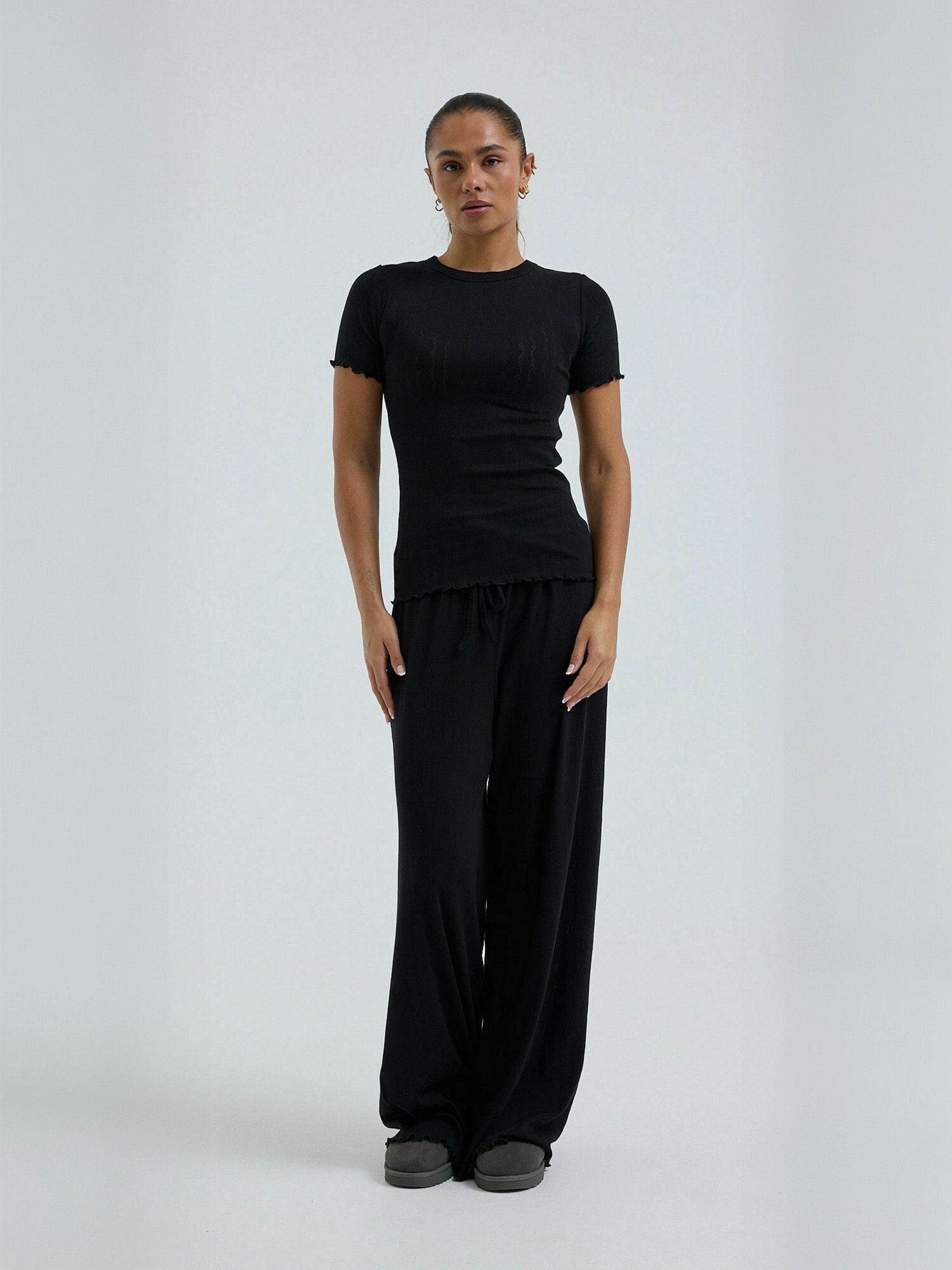 Seamless Basic Kurzarmhemd »Seamless Basic T-shirt Jacquard«