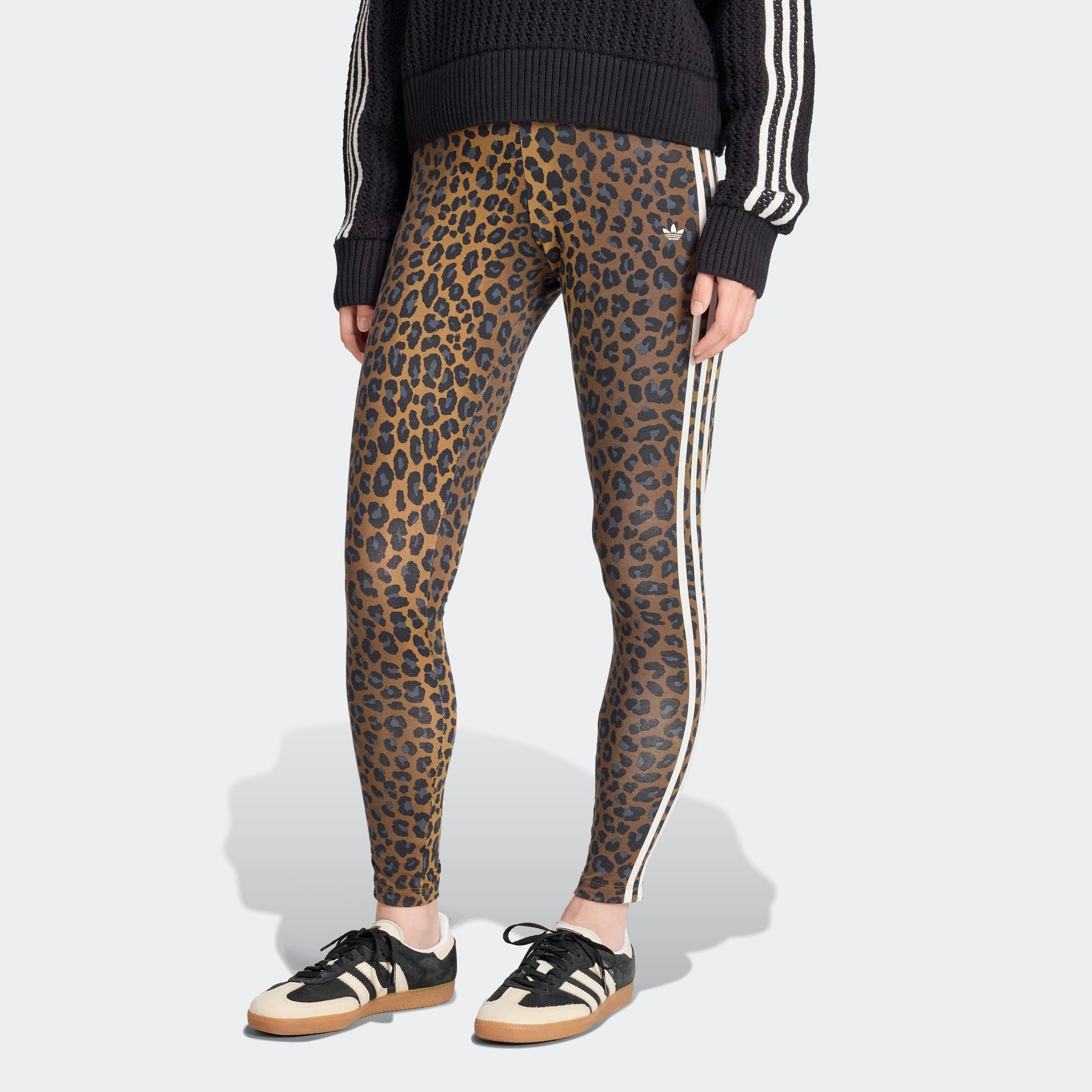 adidas Originals Leggings "LEGGING", (1 tlg.), 3-Streifen Leo Print Legging günstig online kaufen