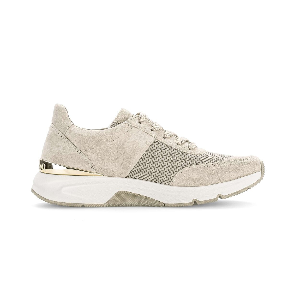 Gabor Sneaker »Sneaker low Materialmix Leder/Lederimitat«