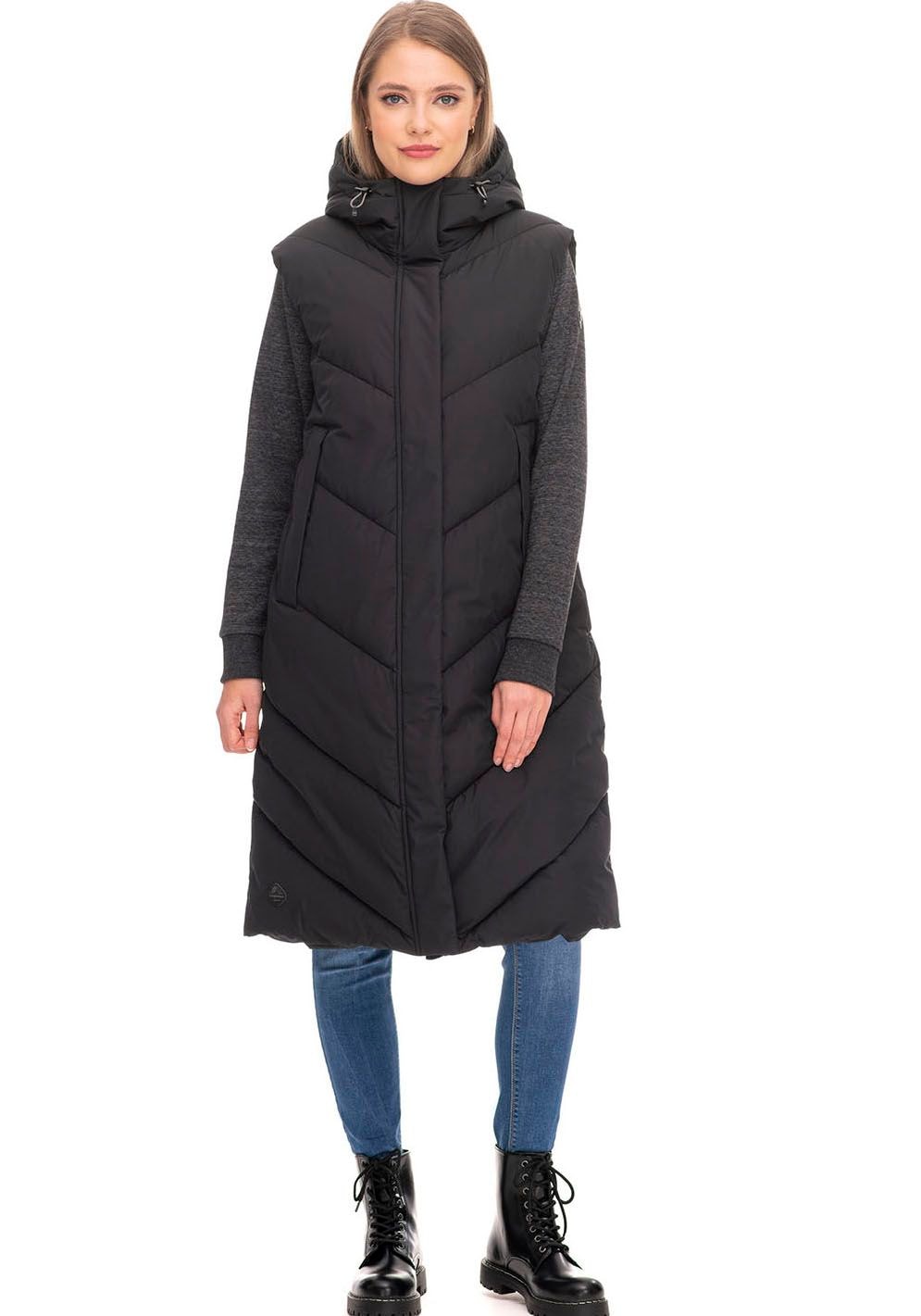 Ragwear Steppweste »SUMINIKA VEST«, Winterweste in Longform
