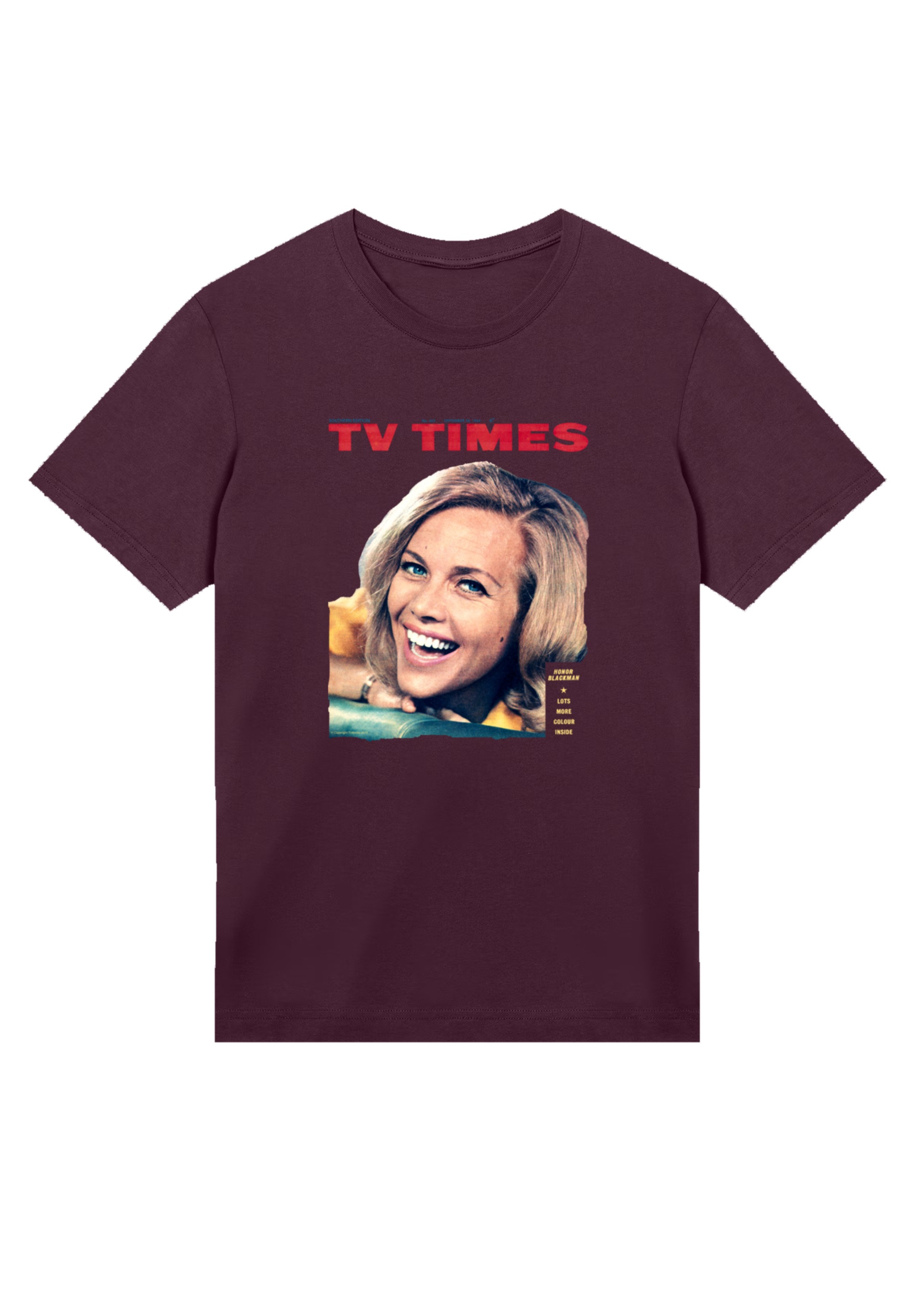 F4NT4STIC T-Shirt »TV Times Honor Blackman 1964 Cover« Premium Qualität