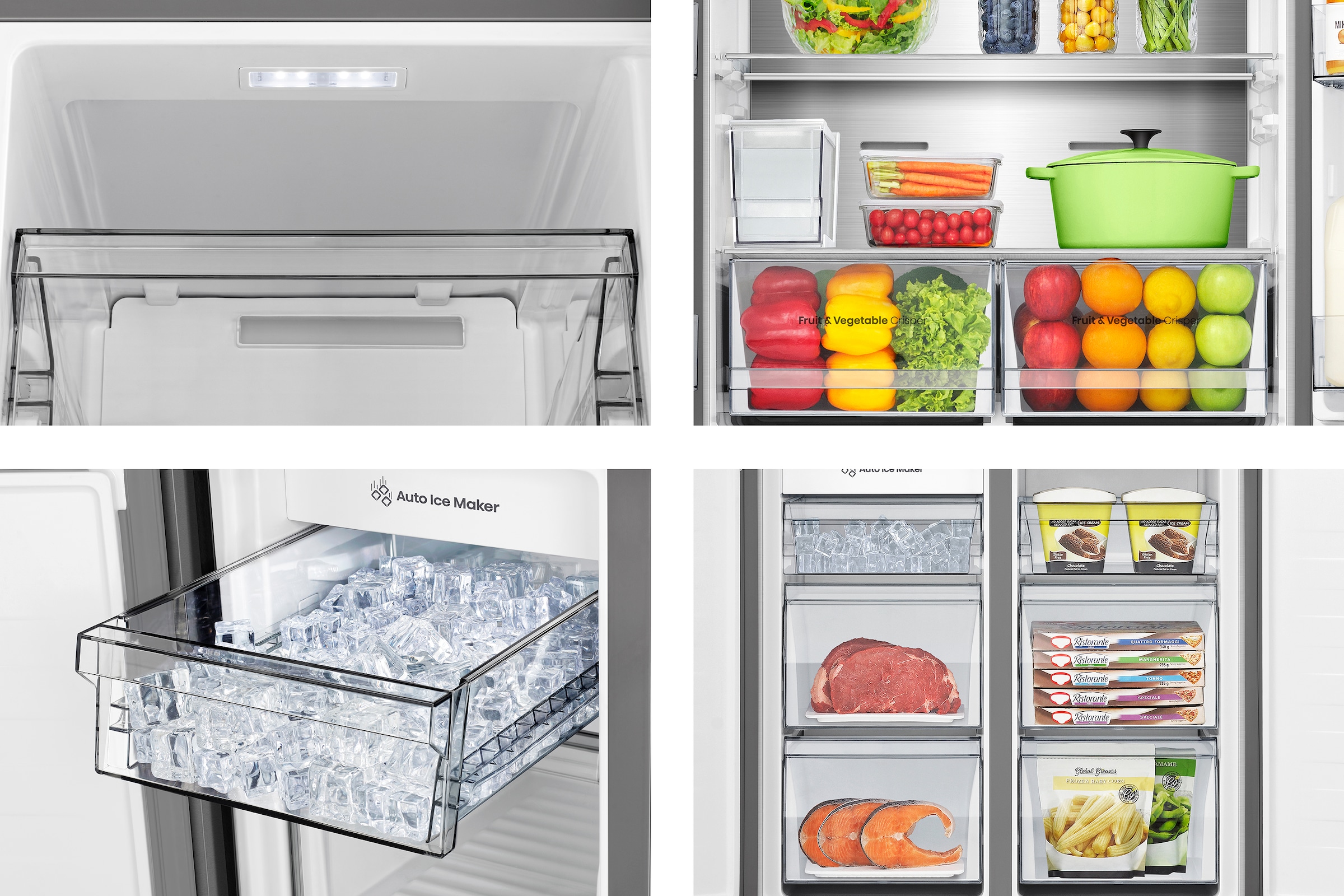 Hisense Multi Door »RQ5P470SYID«, Wasser-/Eisspender